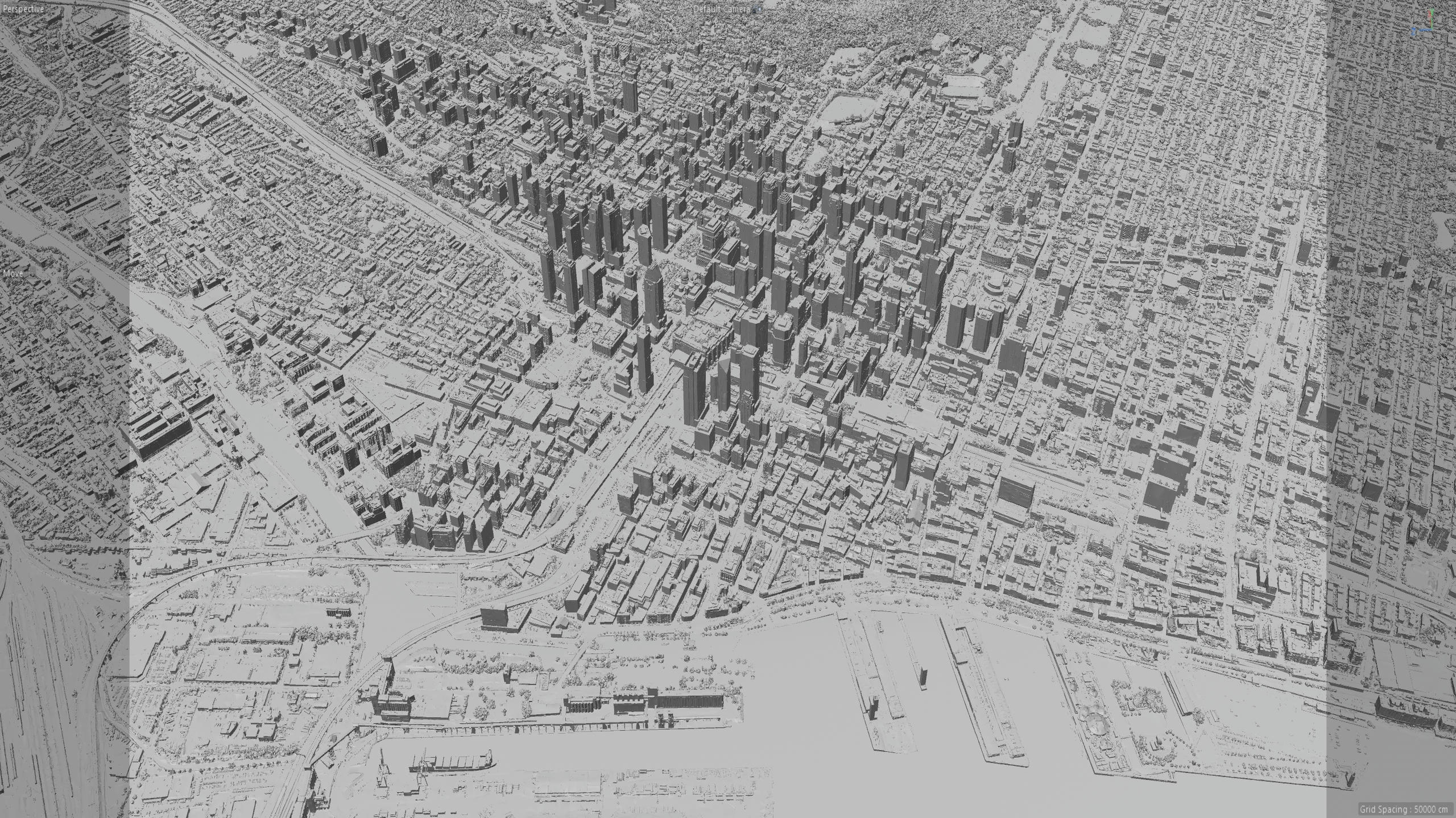 Montreal 3D Scan City Canada 3D Model 3D Model