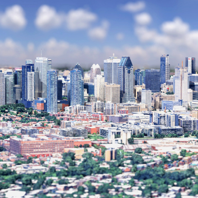 Montreal 3D Scan City Canada 3D Model