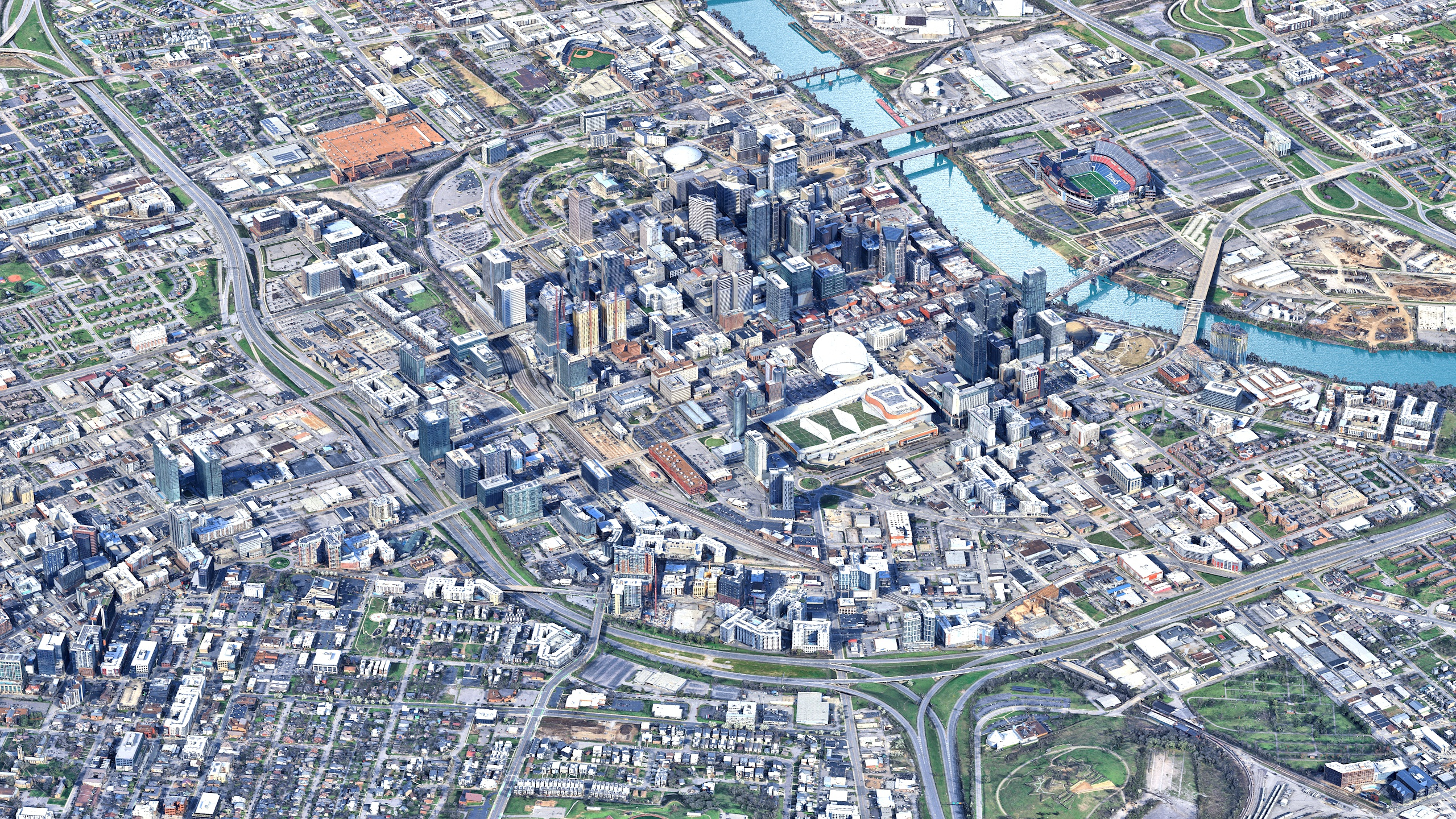 Nashville 3D Scan City USA 3D Model 3D Model