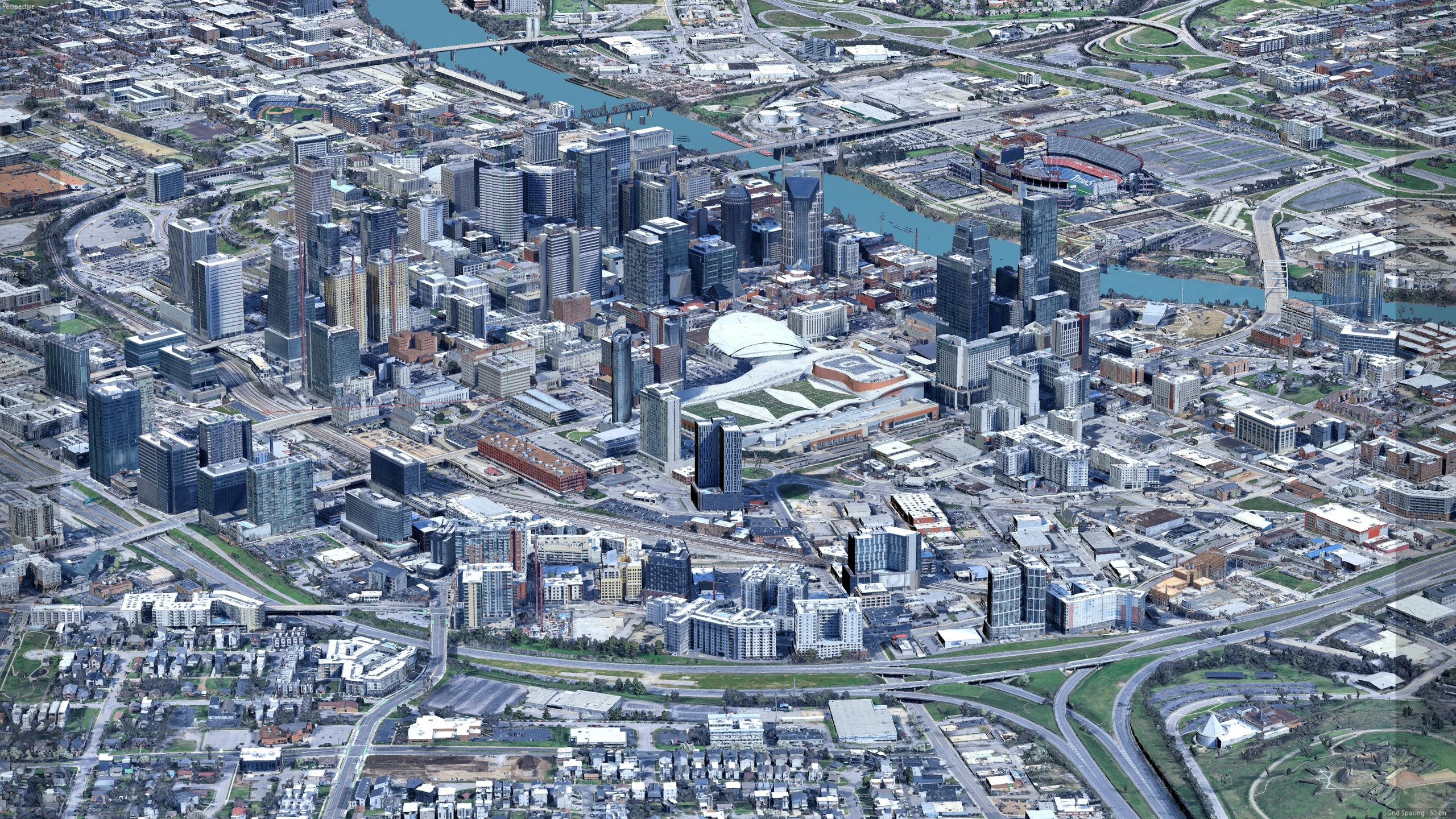 Nashville 3D Scan City USA 3D Model 3D Model