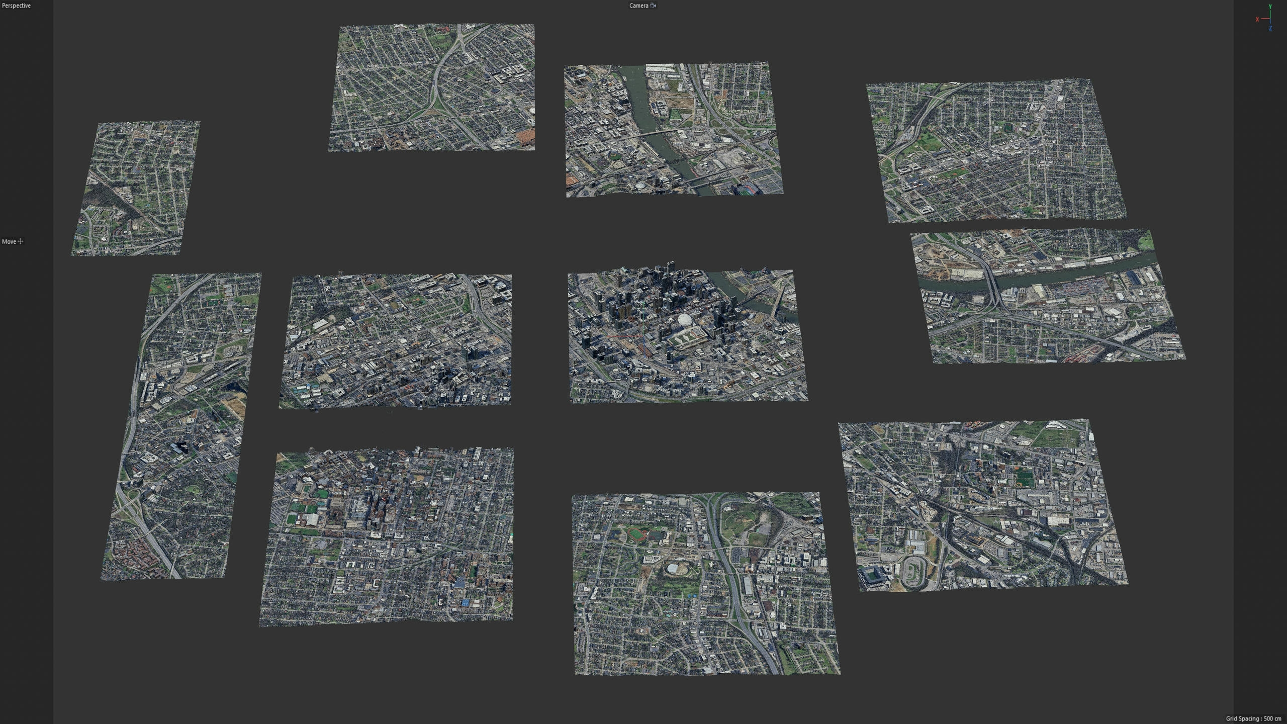 Nashville 3D Scan City USA 3D Model 3D Model