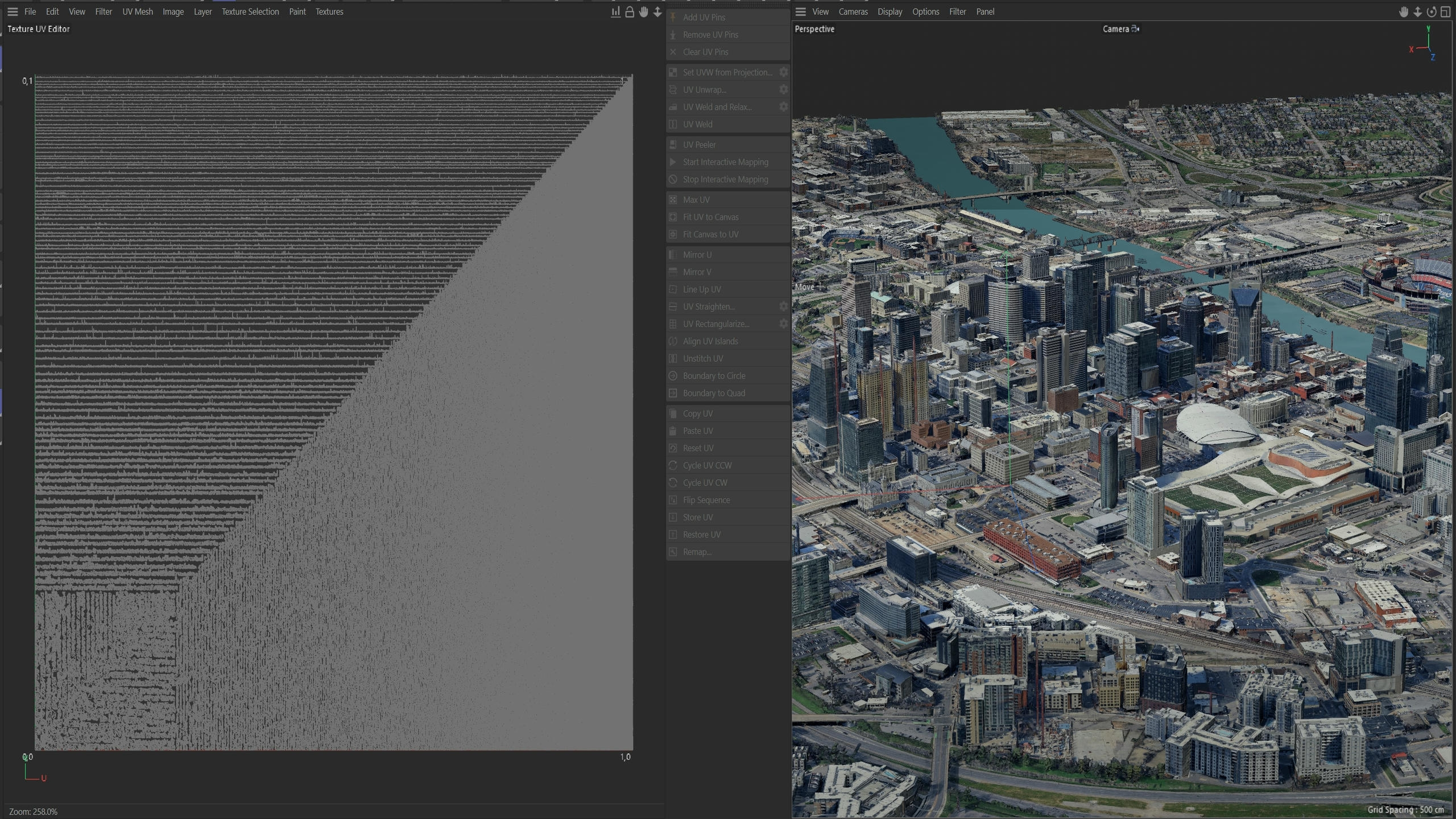 Nashville 3D Scan City USA 3D Model 3D Model