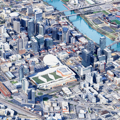 Nashville 3D Scan City USA 3D Model