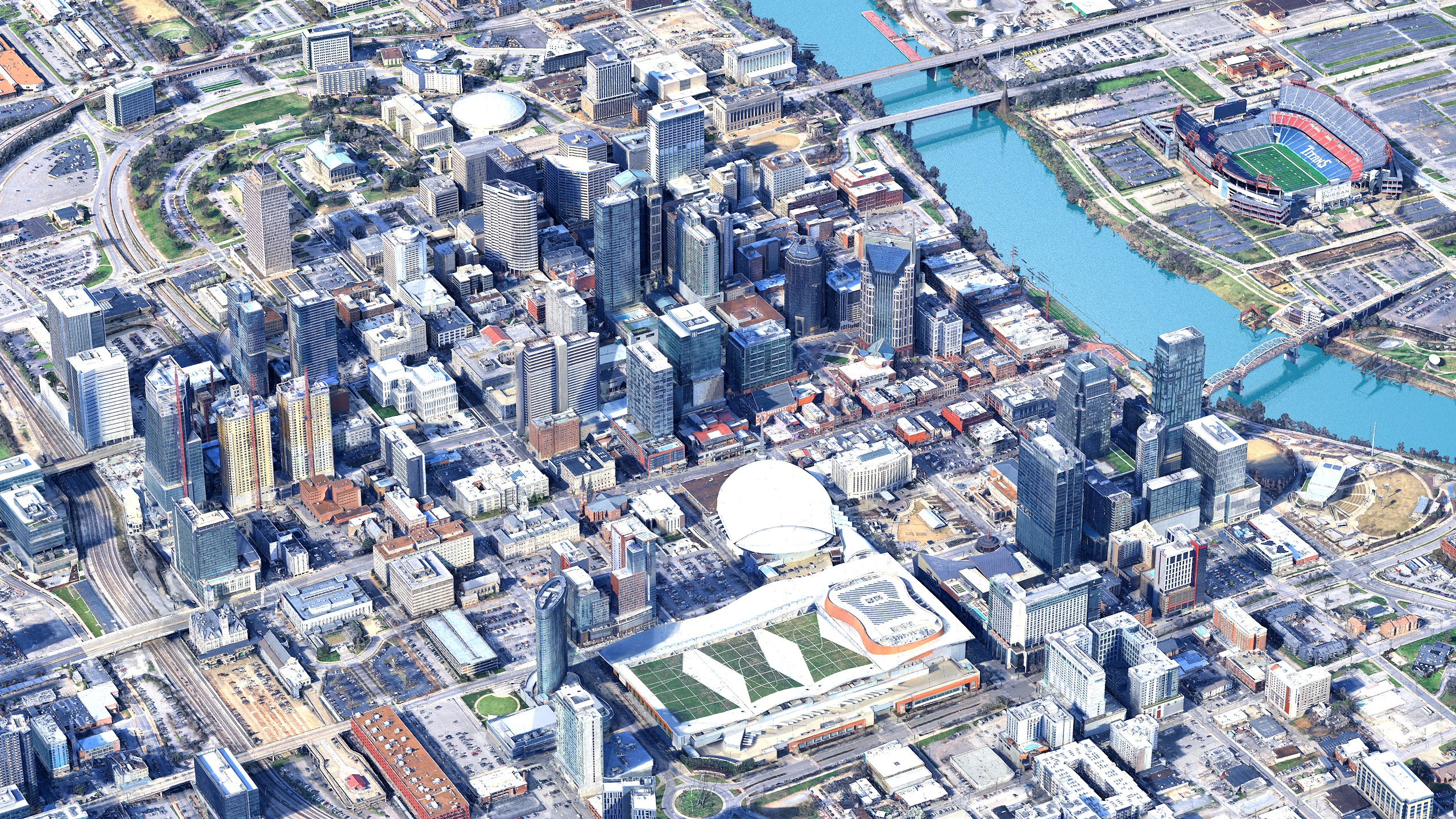 Nashville 3D Scan Downtown USA 3D Model 3D Model
