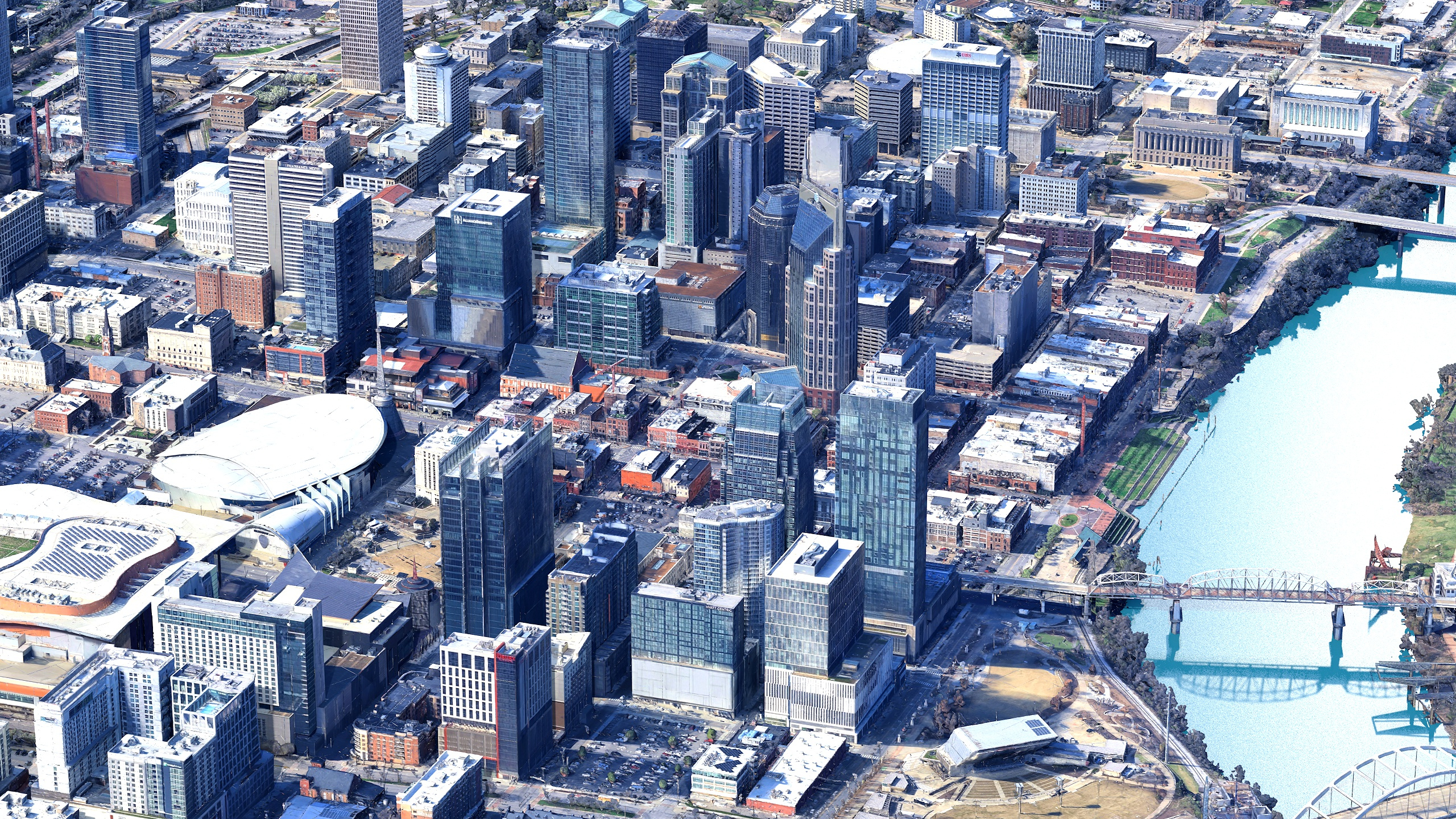 Nashville 3D Scan Downtown USA 3D Model 3D Model