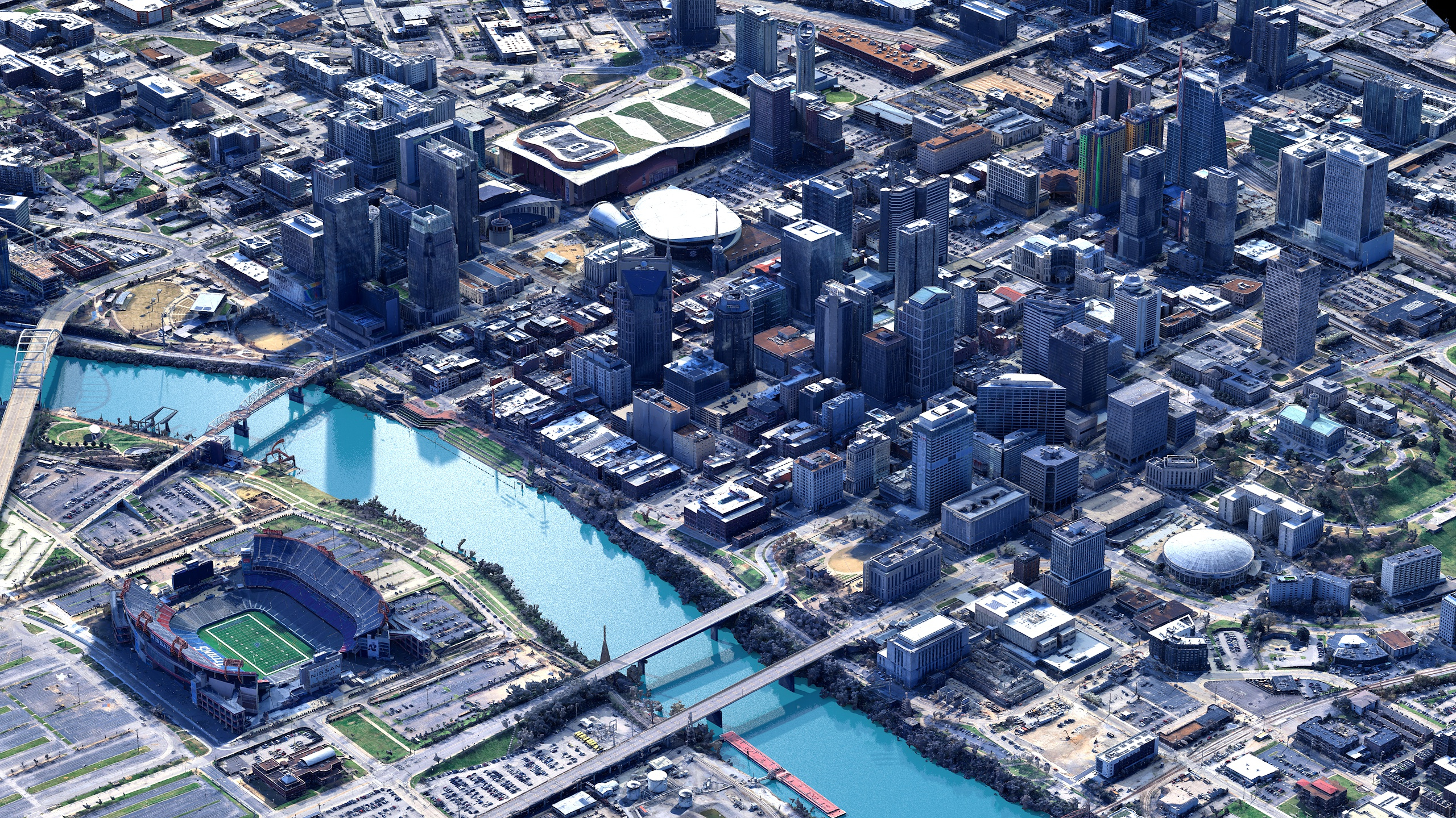 Nashville 3D Scan Downtown USA 3D Model 3D Model