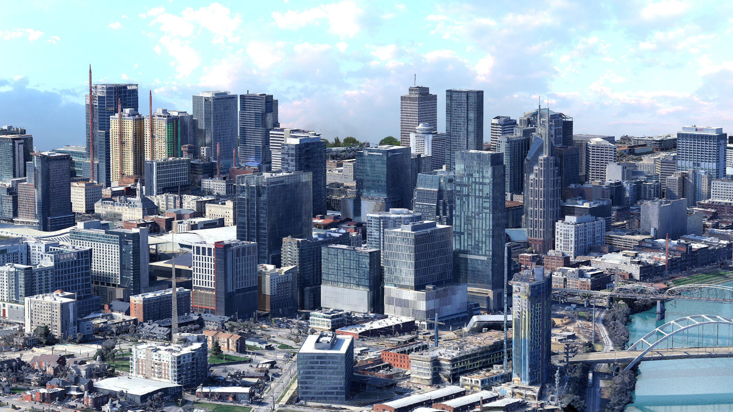 Nashville 3D Scan Downtown USA 3D Model 3D Model