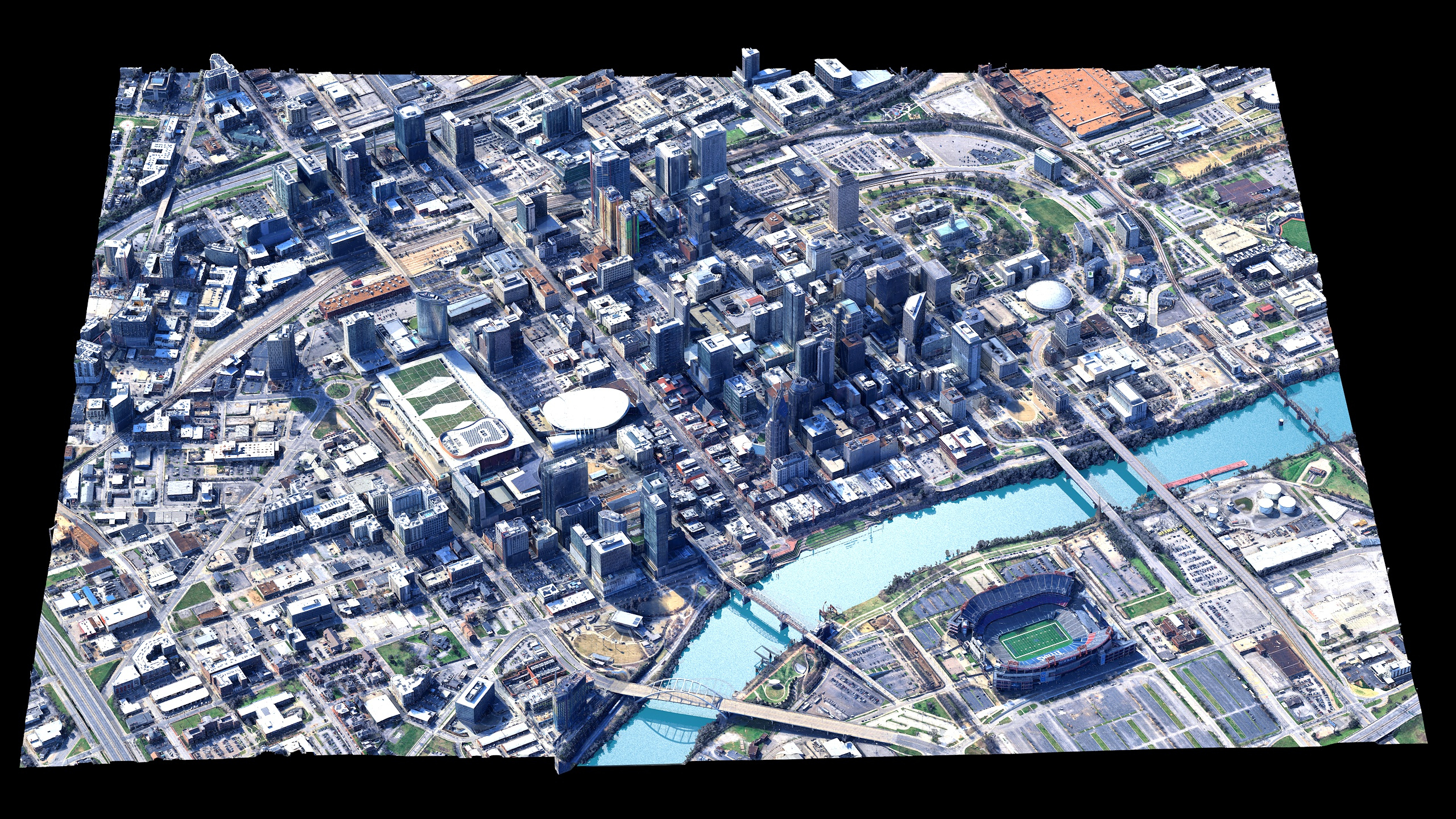 Nashville 3D Scan Downtown USA 3D Model 3D Model