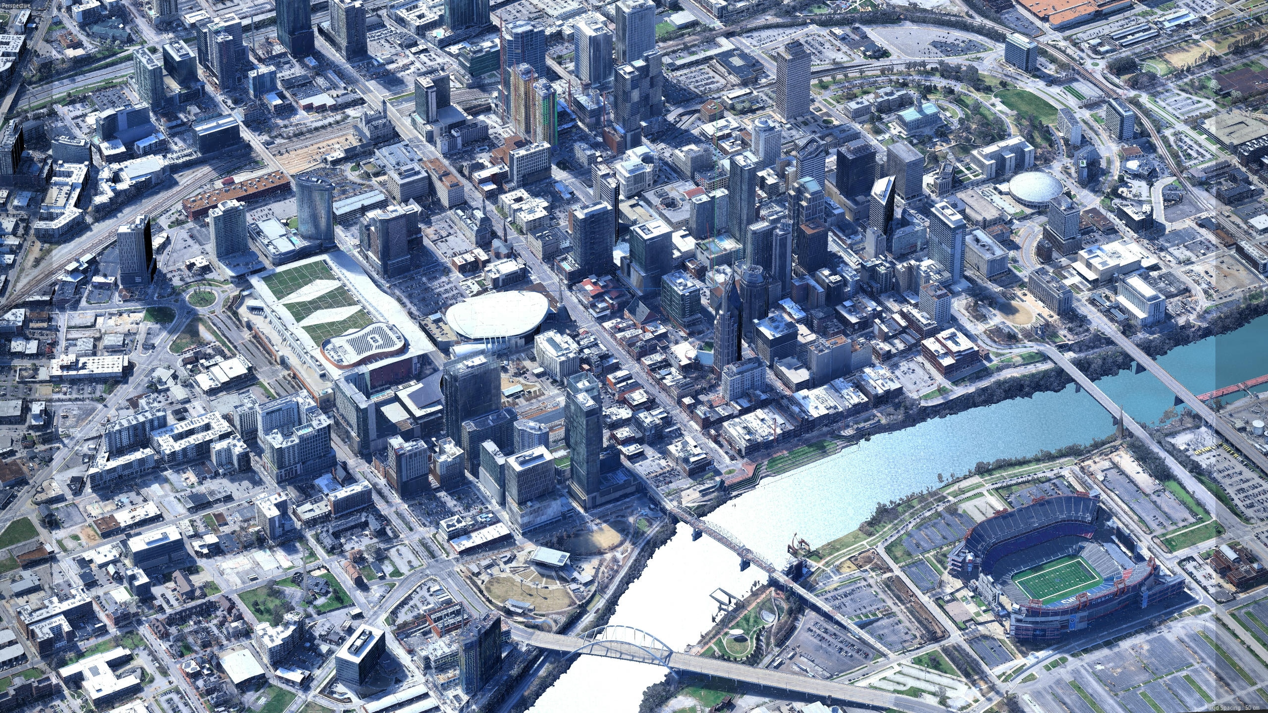 Nashville 3D Scan Downtown USA 3D Model 3D Model