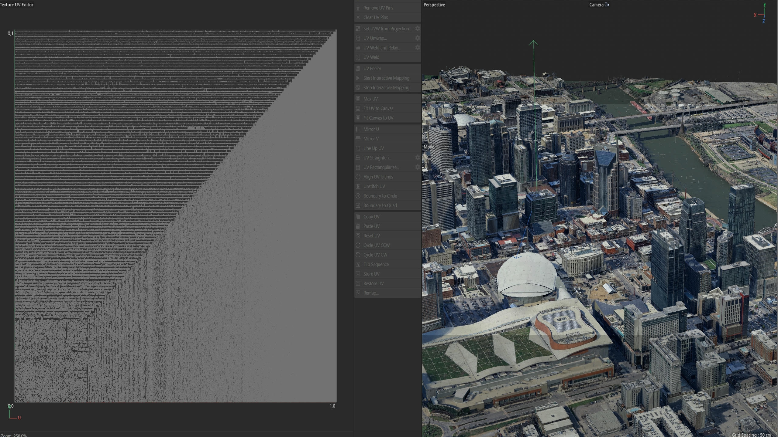 Nashville 3D Scan Downtown USA 3D Model 3D Model