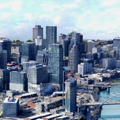 Nashville 3D Scan Downtown USA 3D Model