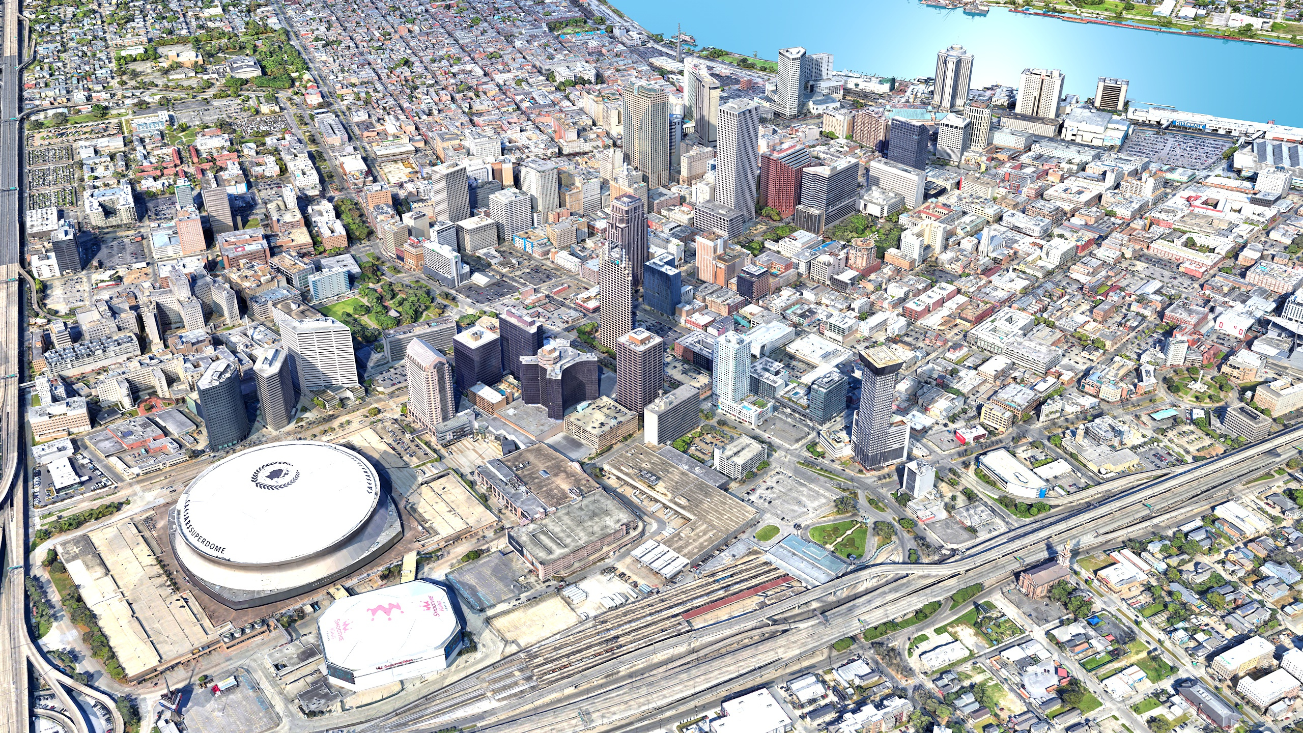 New Orleans 3D Scan City USA 3D Model 3D Model