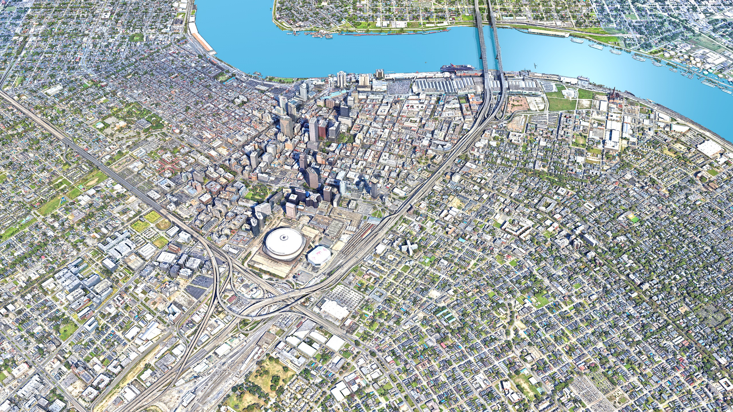 New Orleans 3D Scan City USA 3D Model 3D Model
