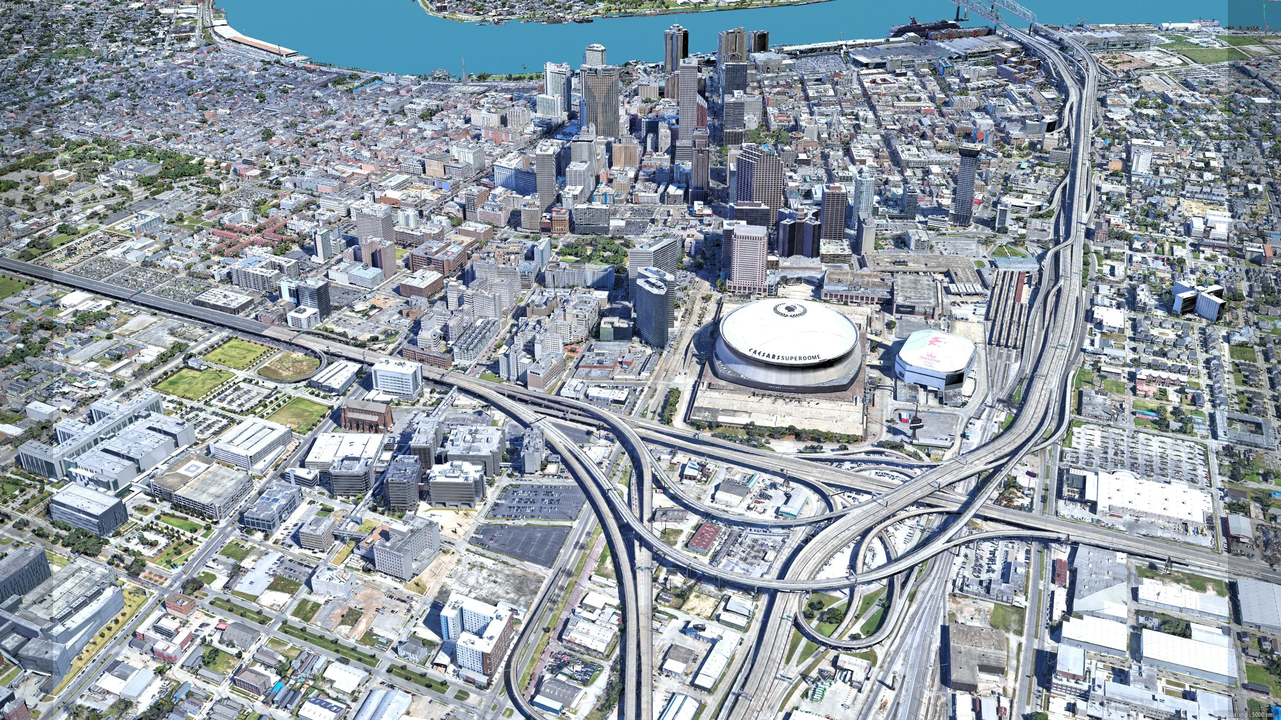 New Orleans 3D Scan City USA 3D Model 3D Model