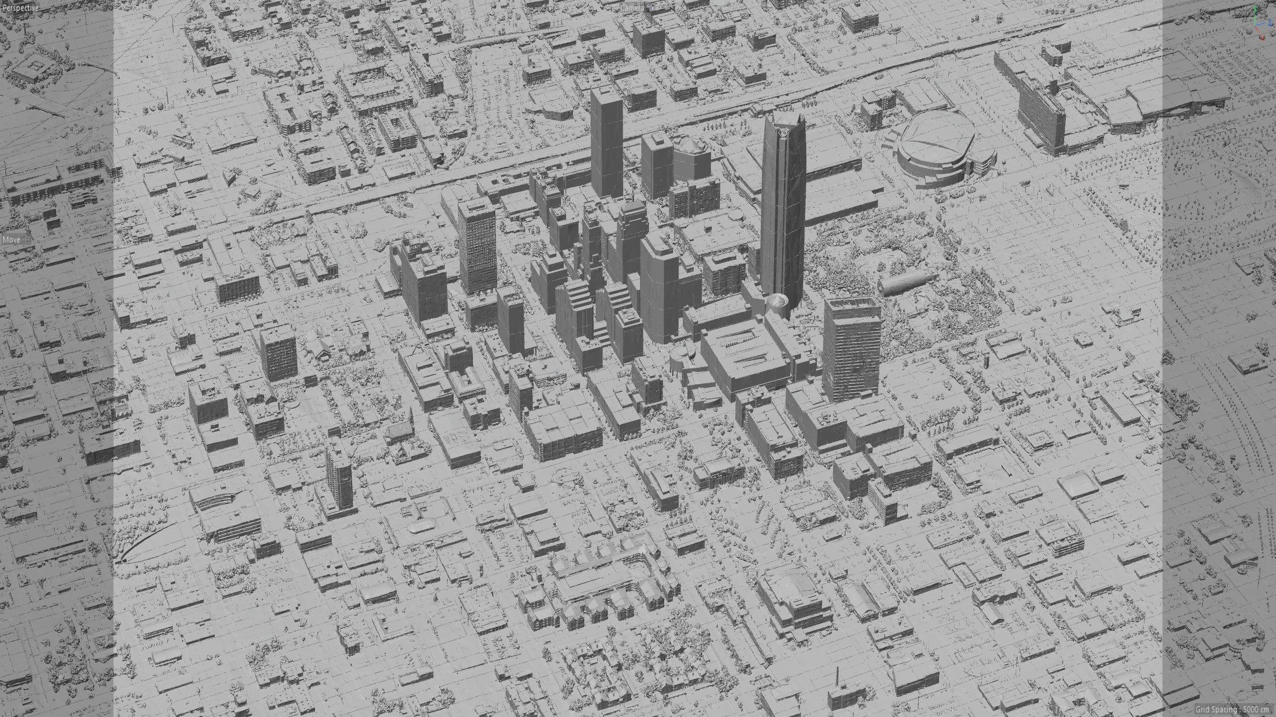 Oklahoma 3D Scan City USA 3D Model 3D Model