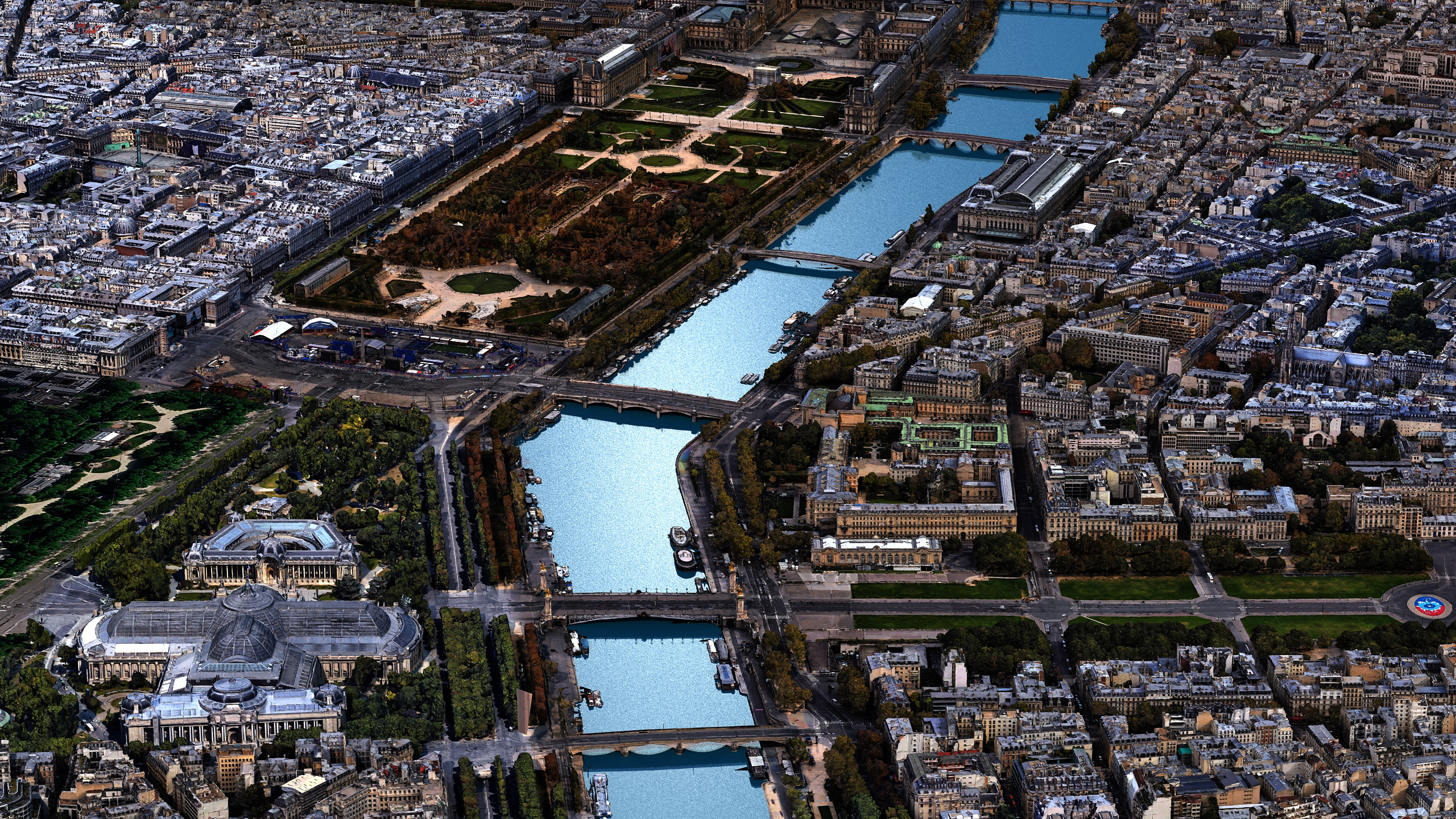 Paris 3D Scan Downtown in France 3D Model 3D Model