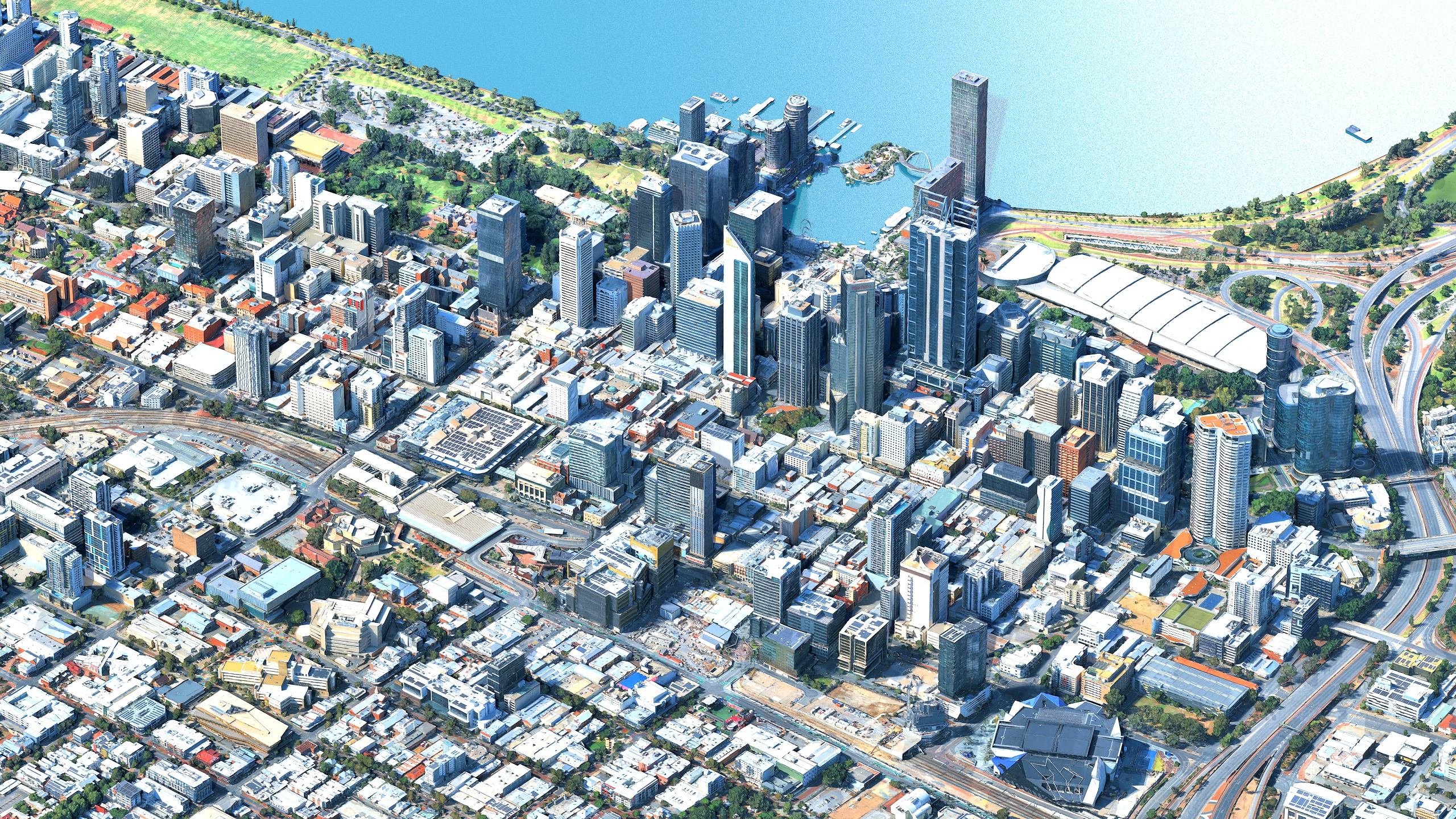 Perth City 3D Scan 3D Model 3D Model