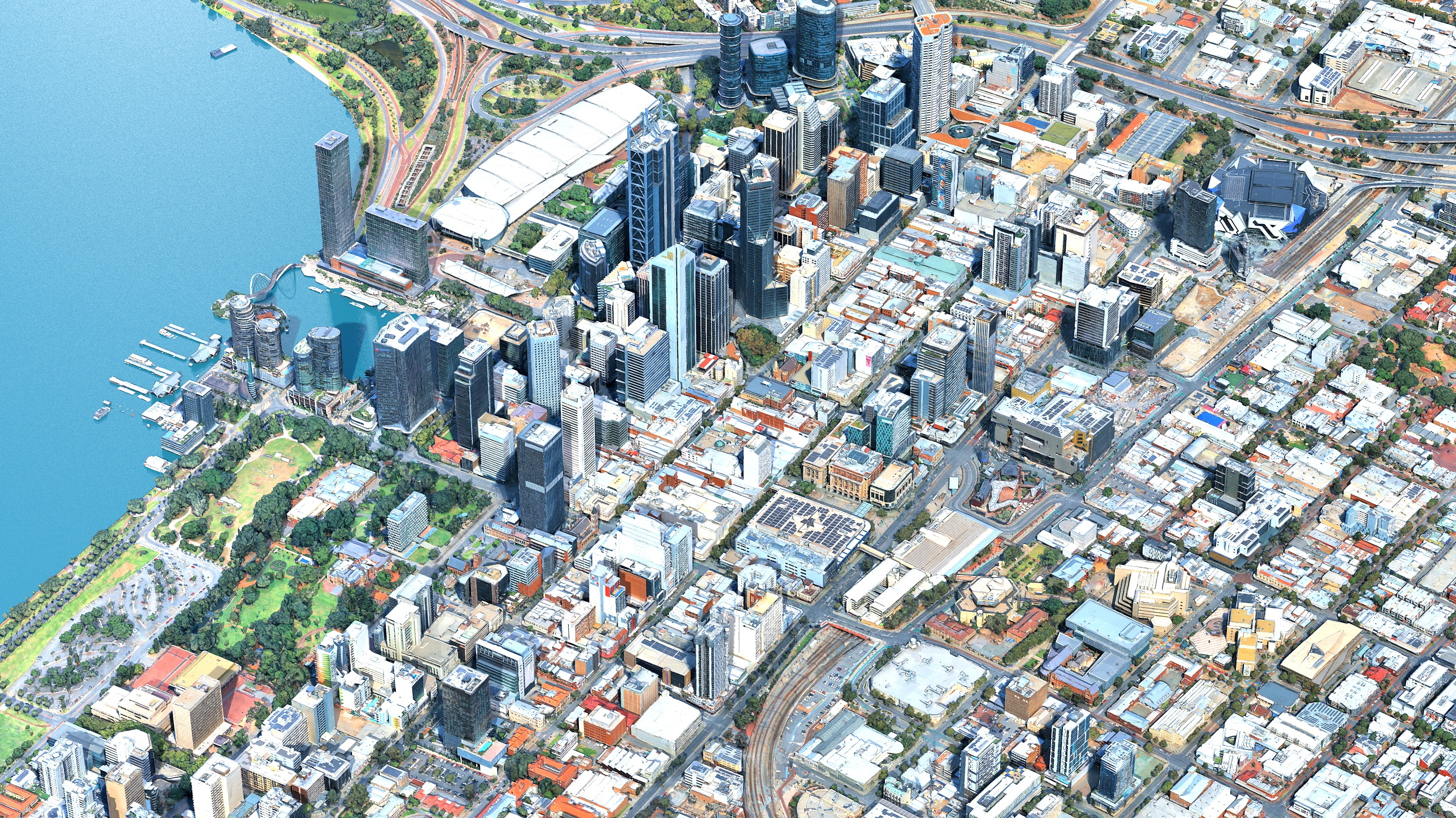Perth City 3D Scan 3D Model 3D Model