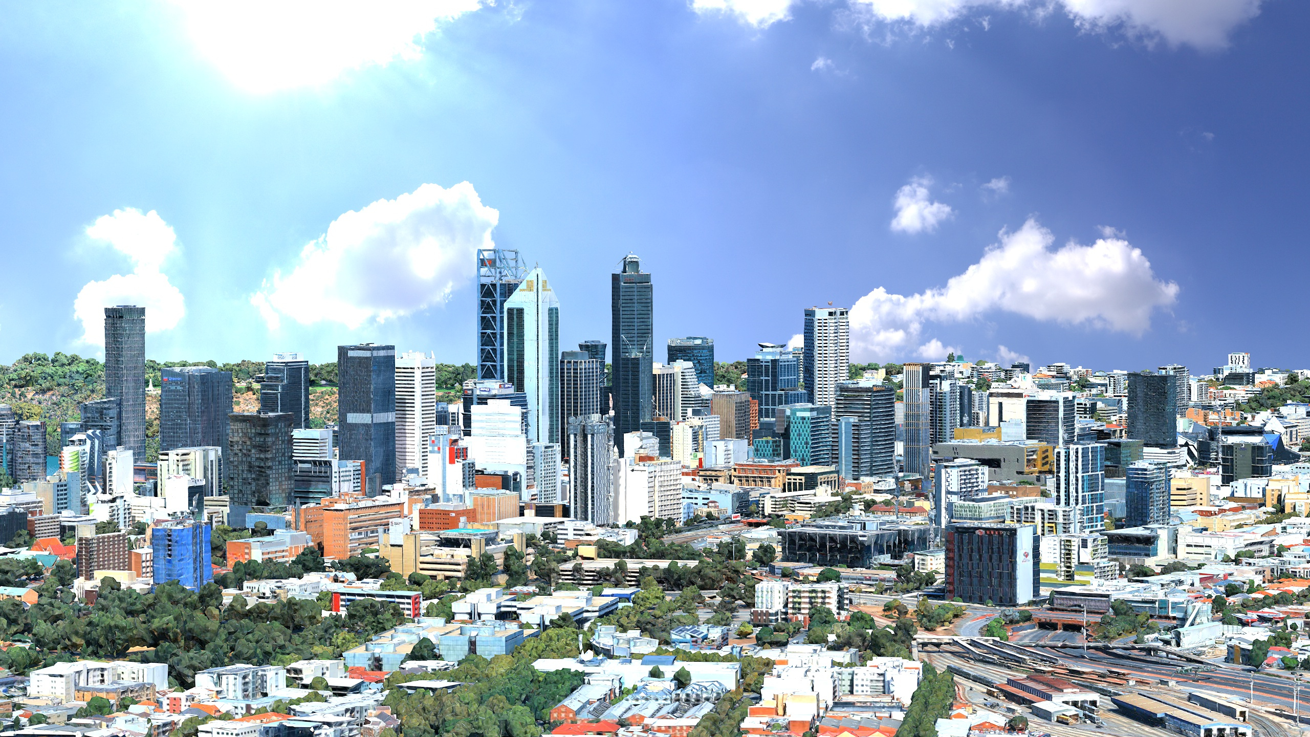 Perth City 3D Scan 3D Model 3D Model