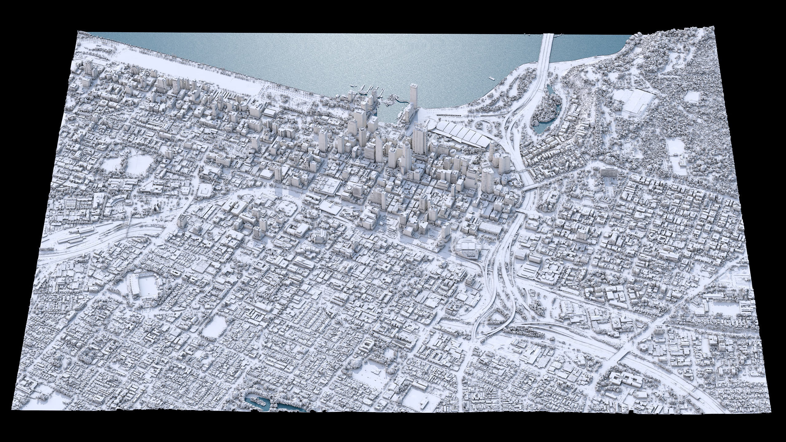 Perth City 3D Scan 3D Model 3D Model