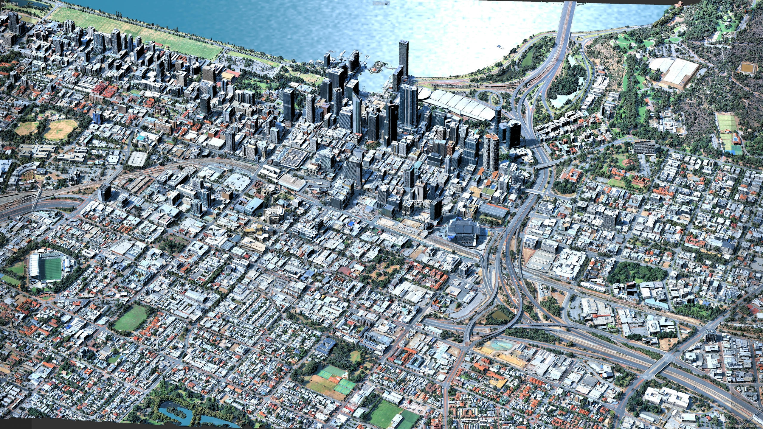 Perth City 3D Scan 3D Model 3D Model