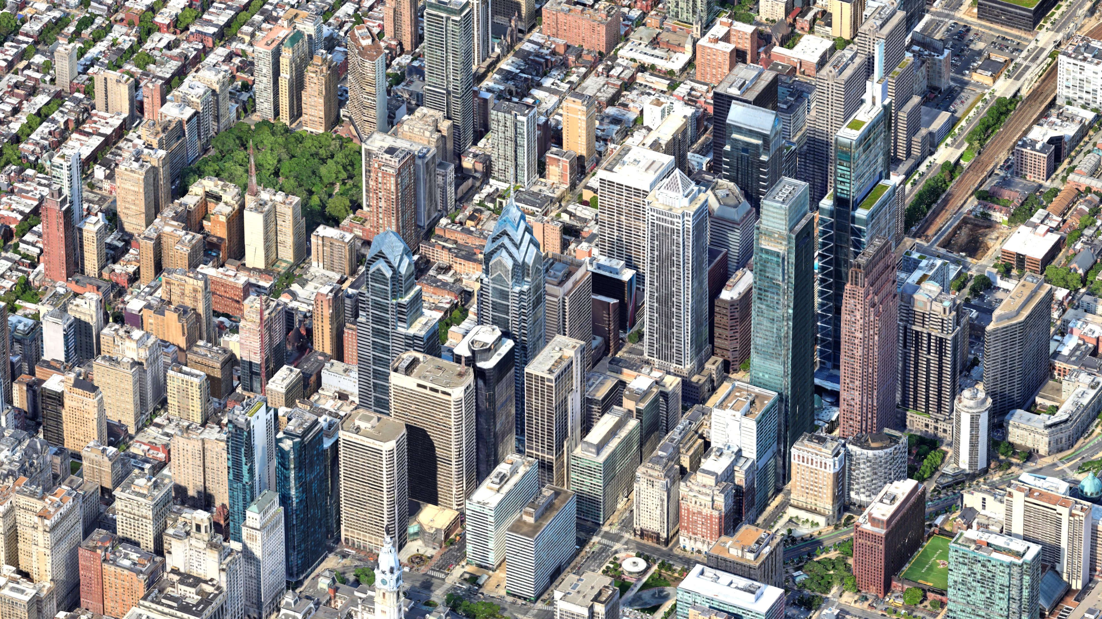 Philadelphia 3D City in Pennsylvania USA 3D Model 3D Model