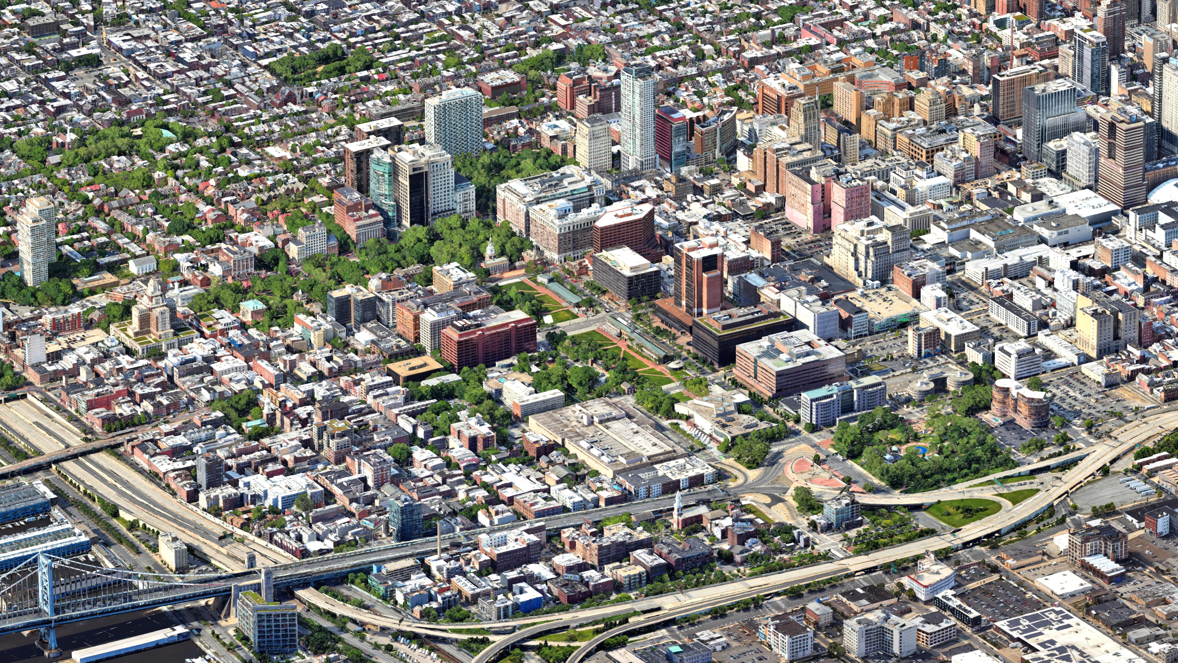 Philadelphia 3D City in Pennsylvania USA 3D Model 3D Model