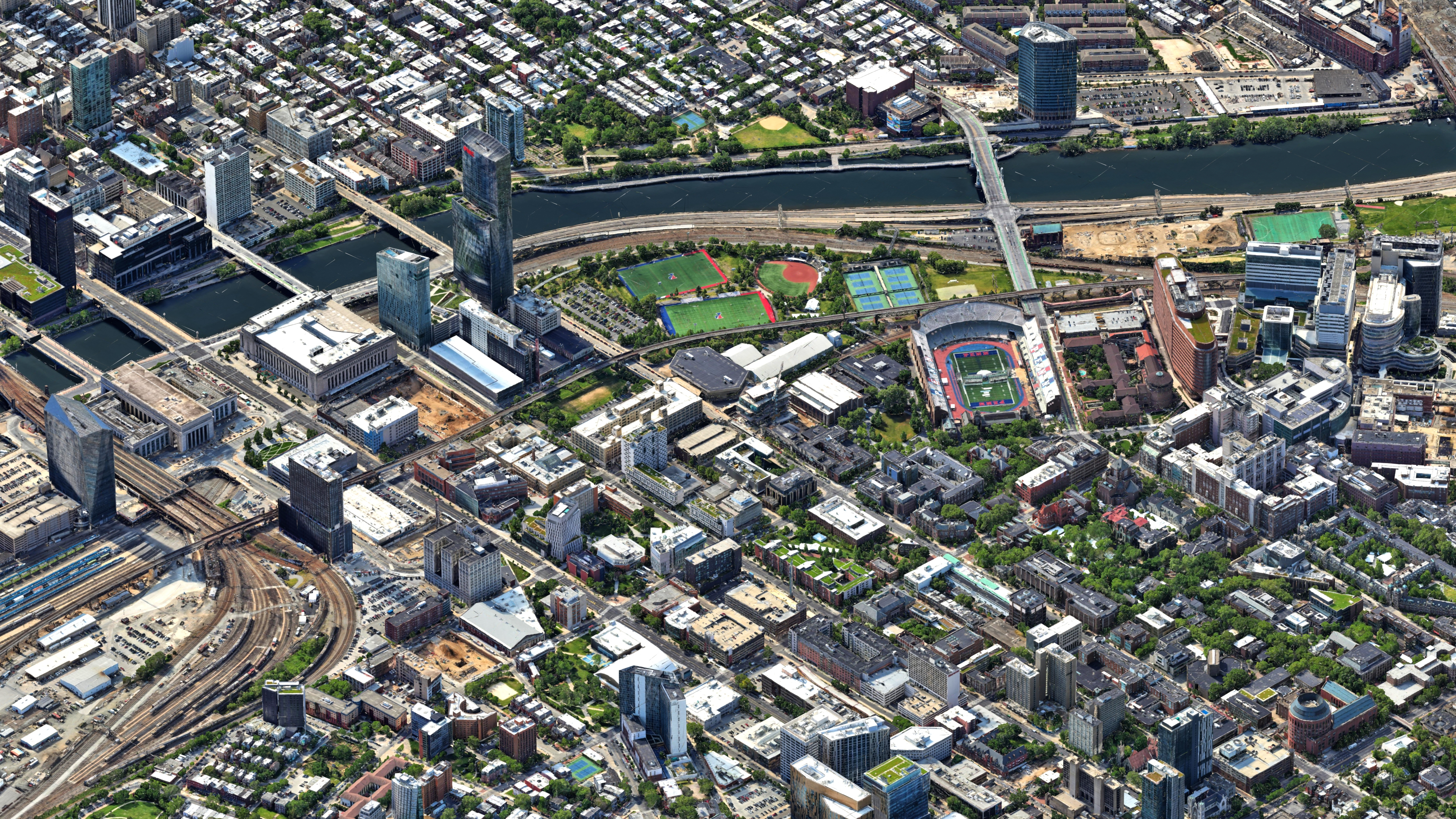 Philadelphia 3D City in Pennsylvania USA 3D Model 3D Model