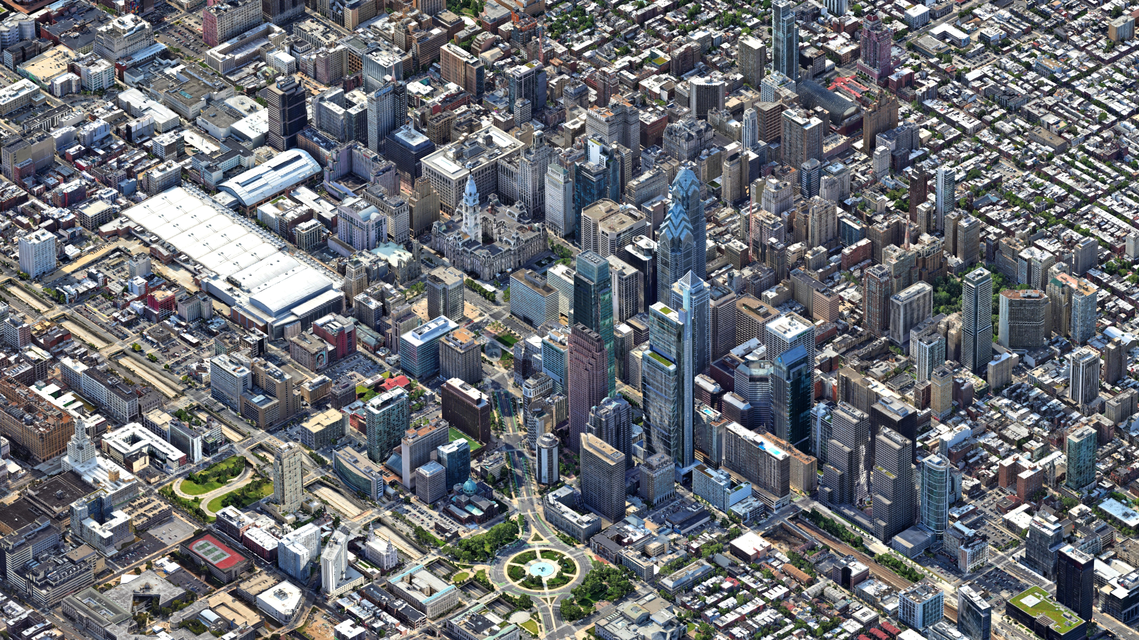 Philadelphia 3D City in Pennsylvania USA 3D Model 3D Model