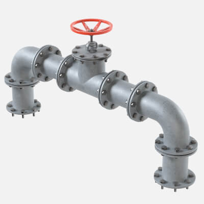 Pipe Valve 3 3D Model