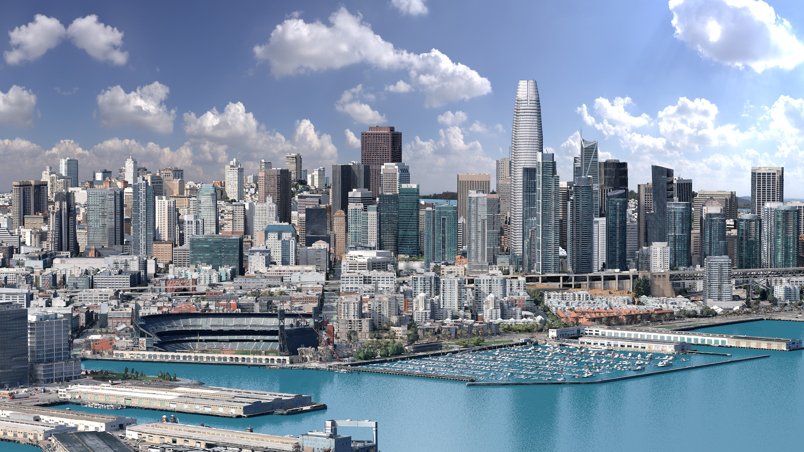 San Francisco 3D Scan City USA 3D Model 3D Model