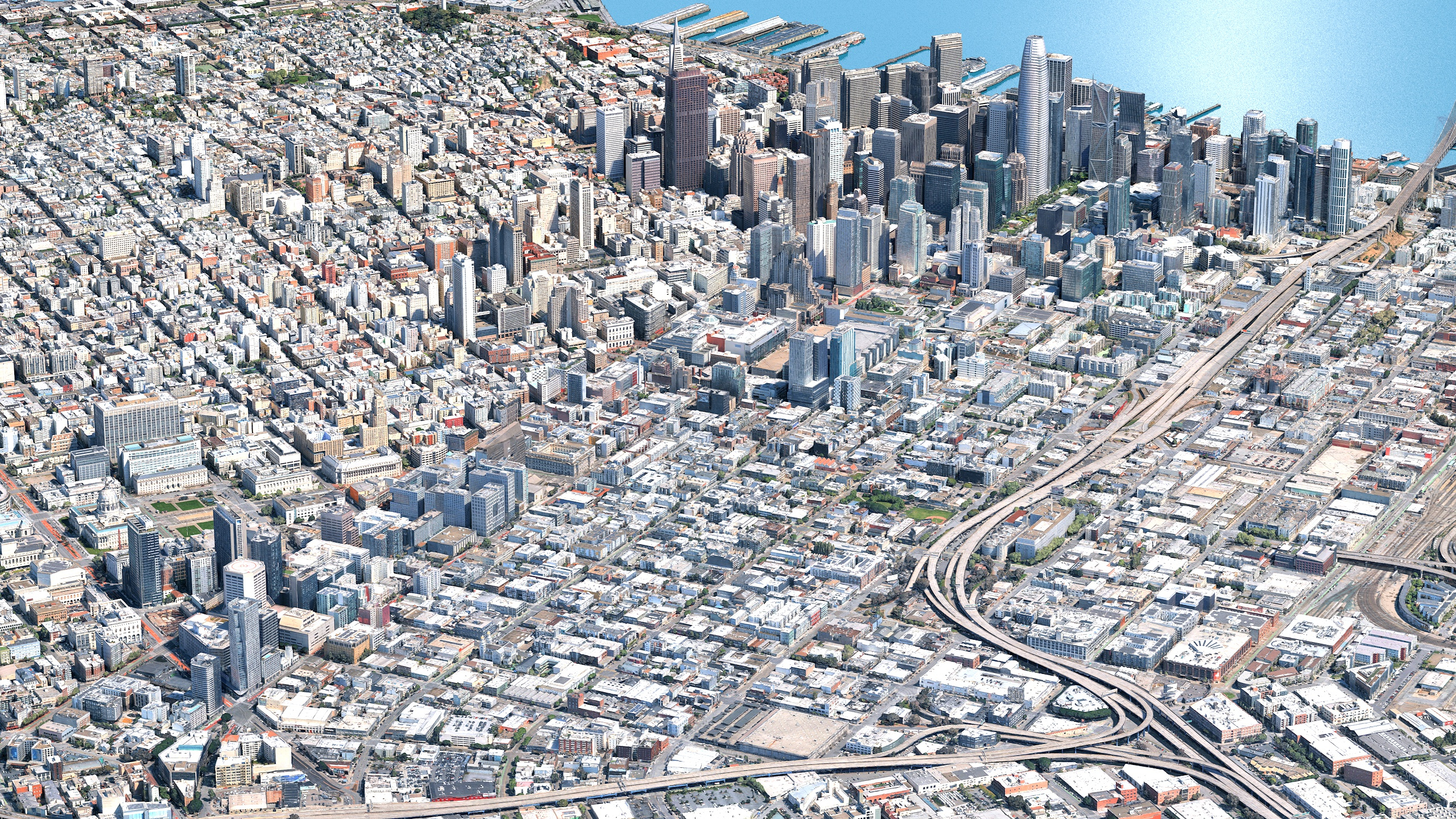 San Francisco 3D Scan City USA 3D Model 3D Model