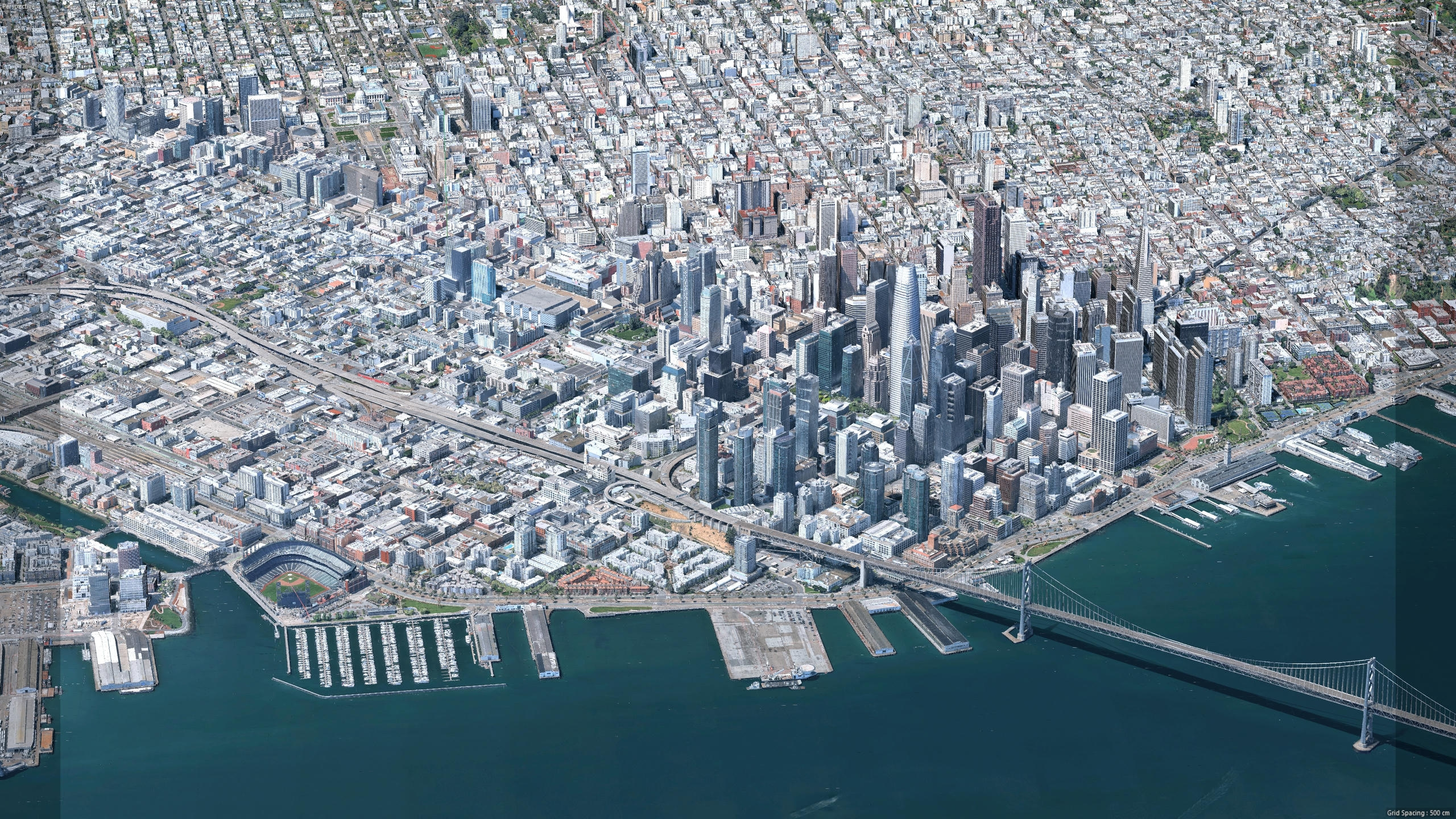 San Francisco 3D Scan City USA 3D Model 3D Model