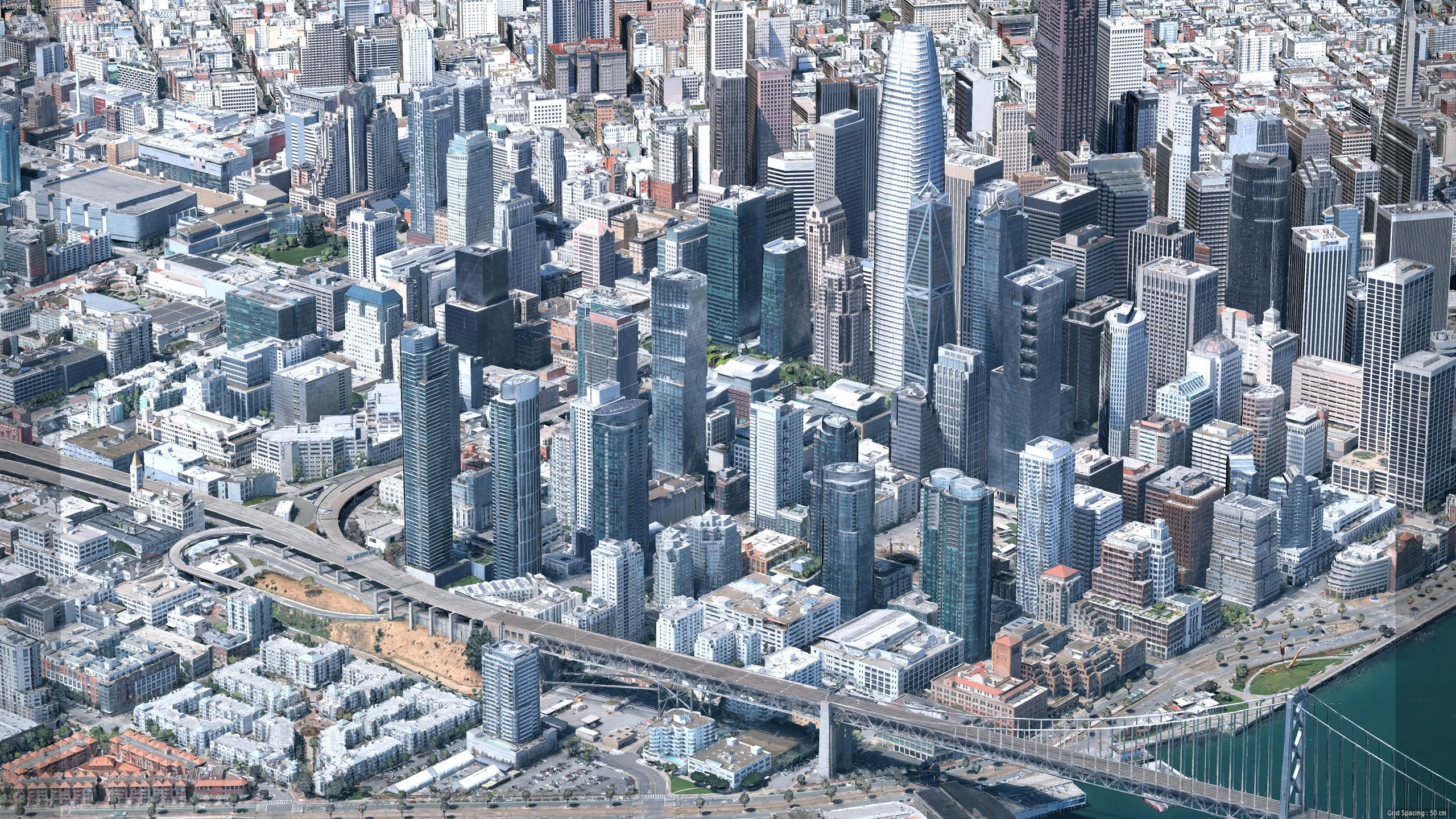 San Francisco 3D Scan City USA 3D Model 3D Model