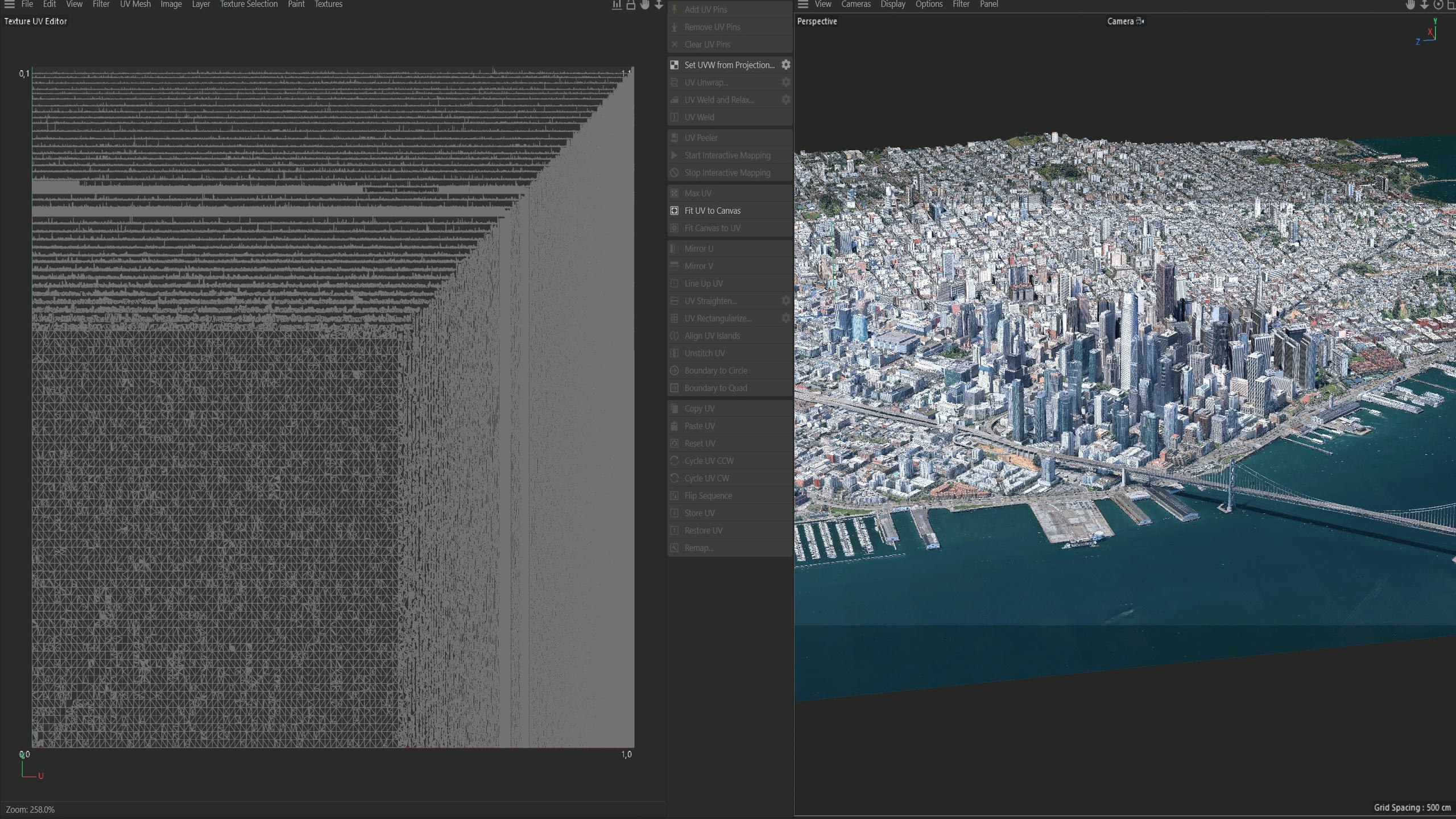San Francisco 3D Scan City USA 3D Model 3D Model