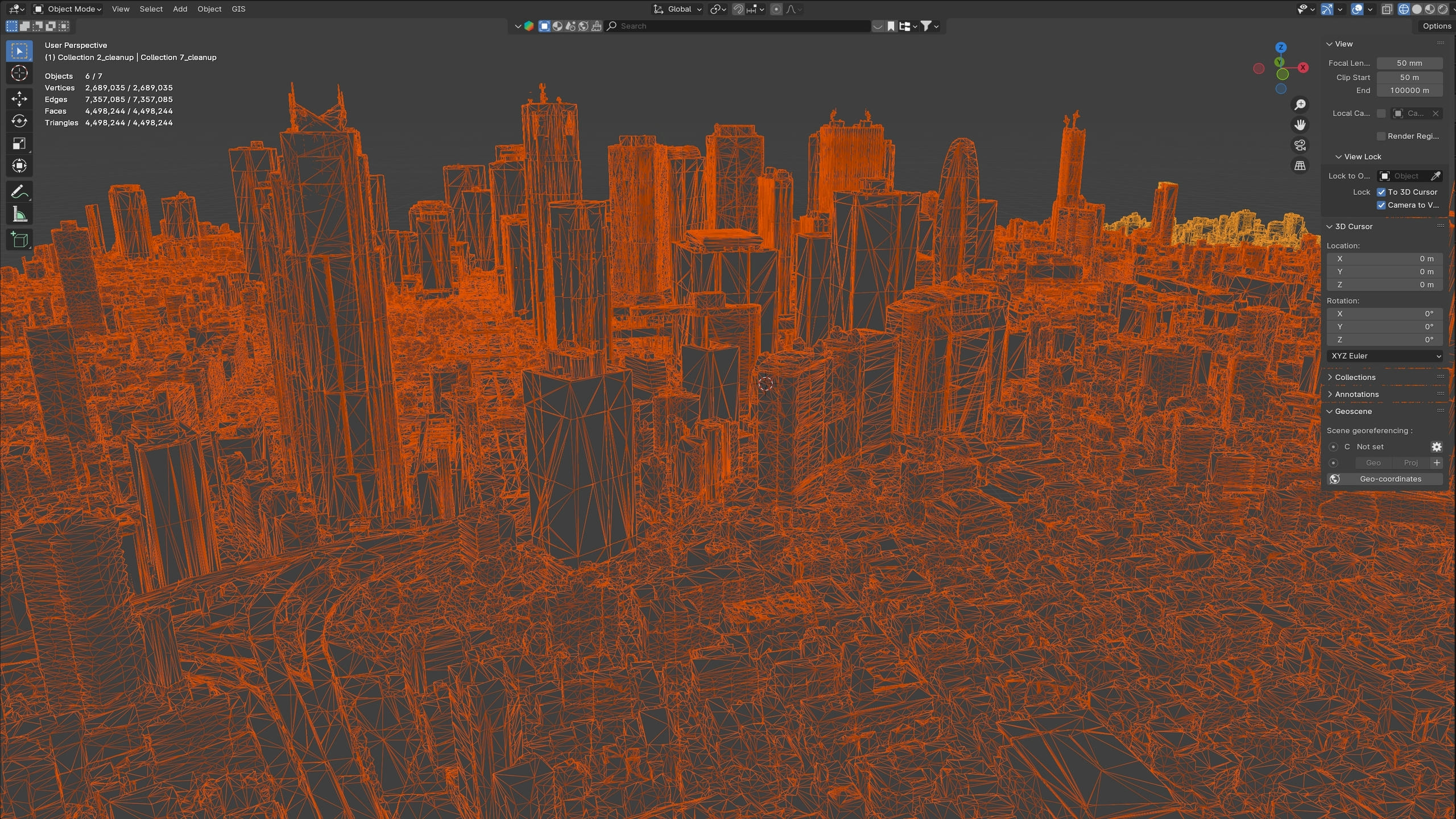 Shinjuku City Tokyo Low-Poly 3D Model 3D Model