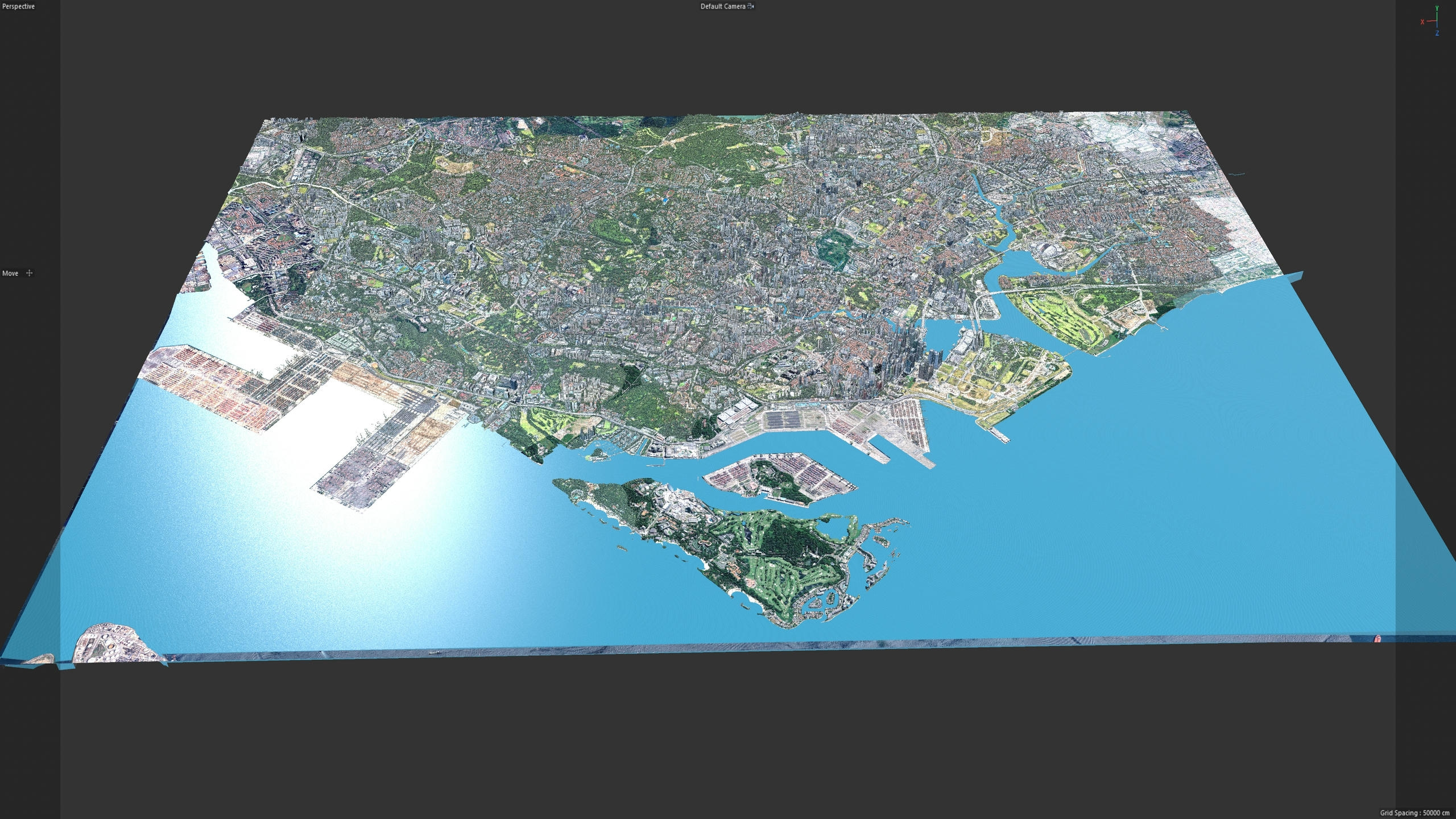Singapore 3D Scan City 3D Model 3D Model