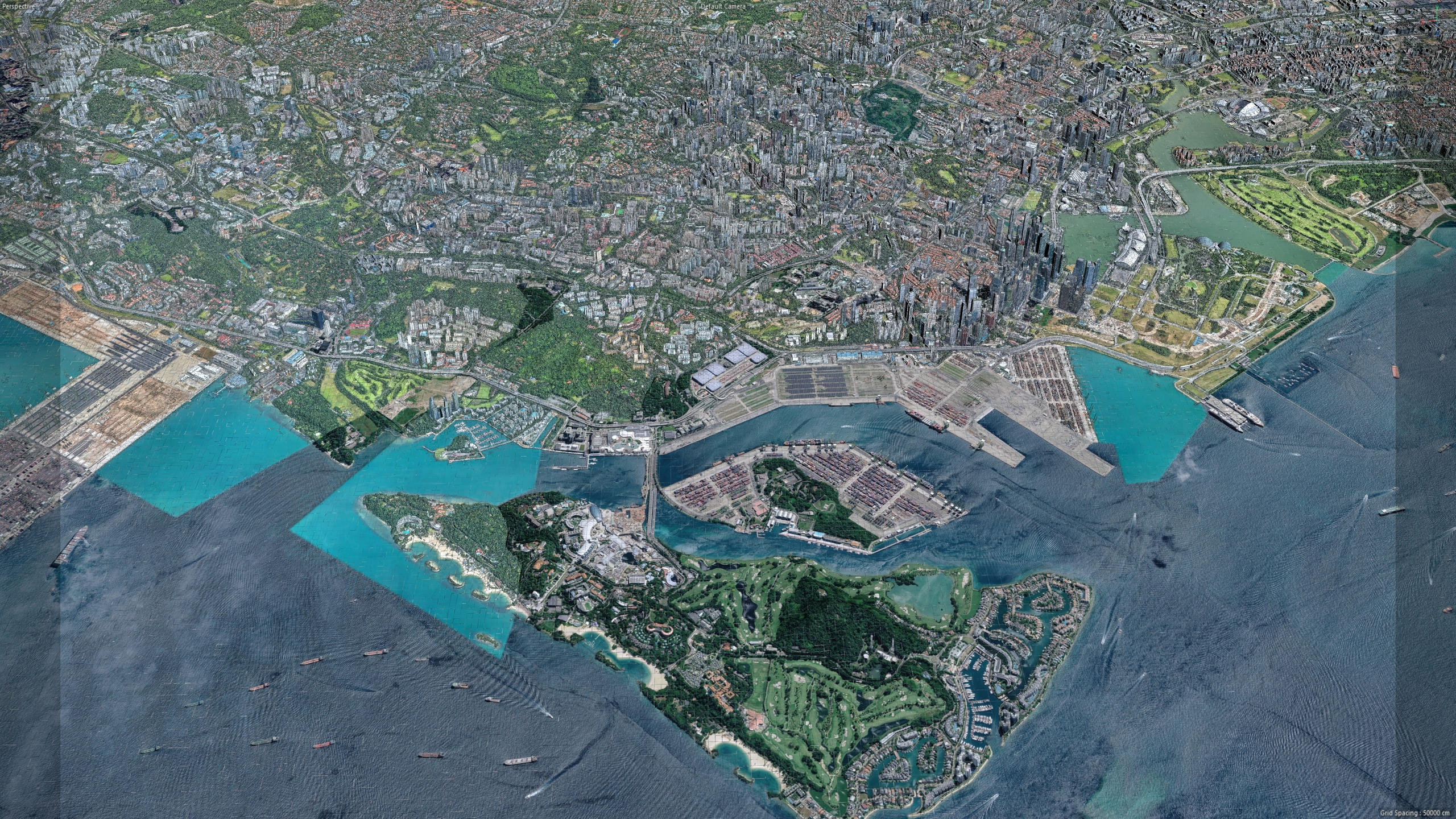 Singapore 3D Scan City 3D Model 3D Model