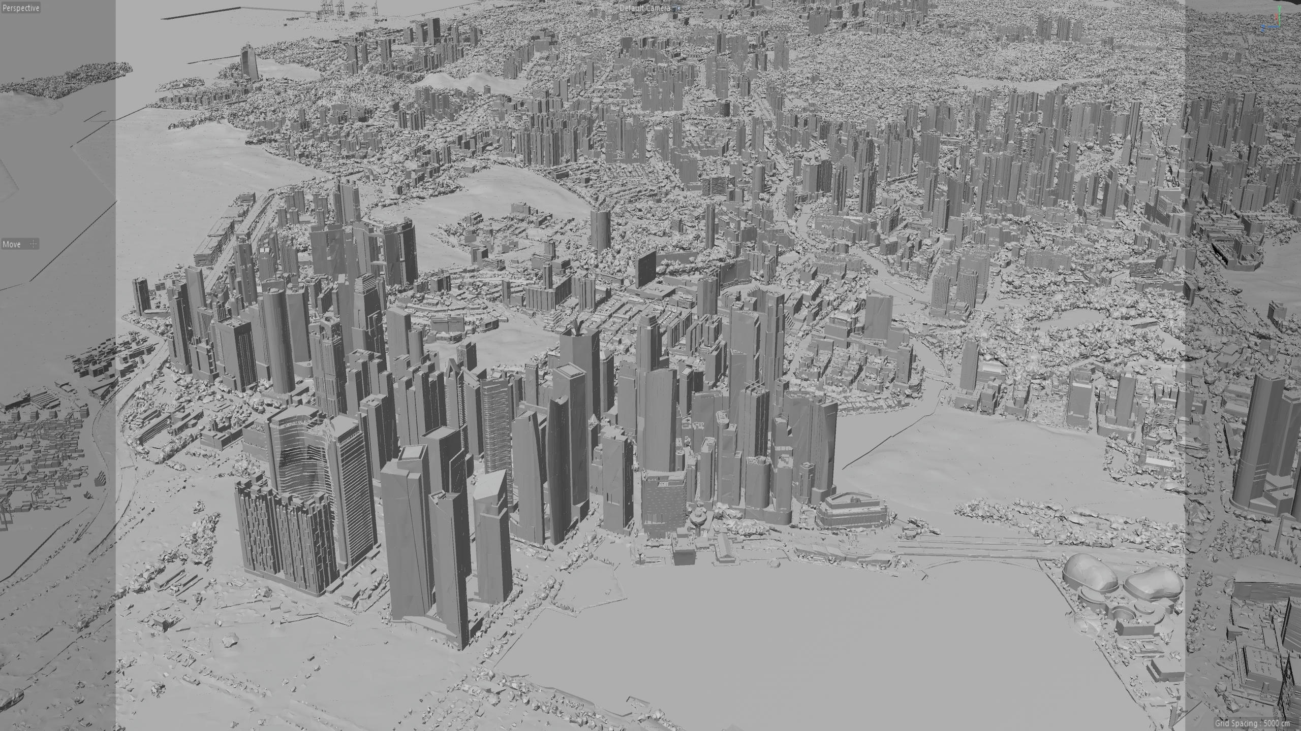 Singapore 3D Scan City 3D Model 3D Model