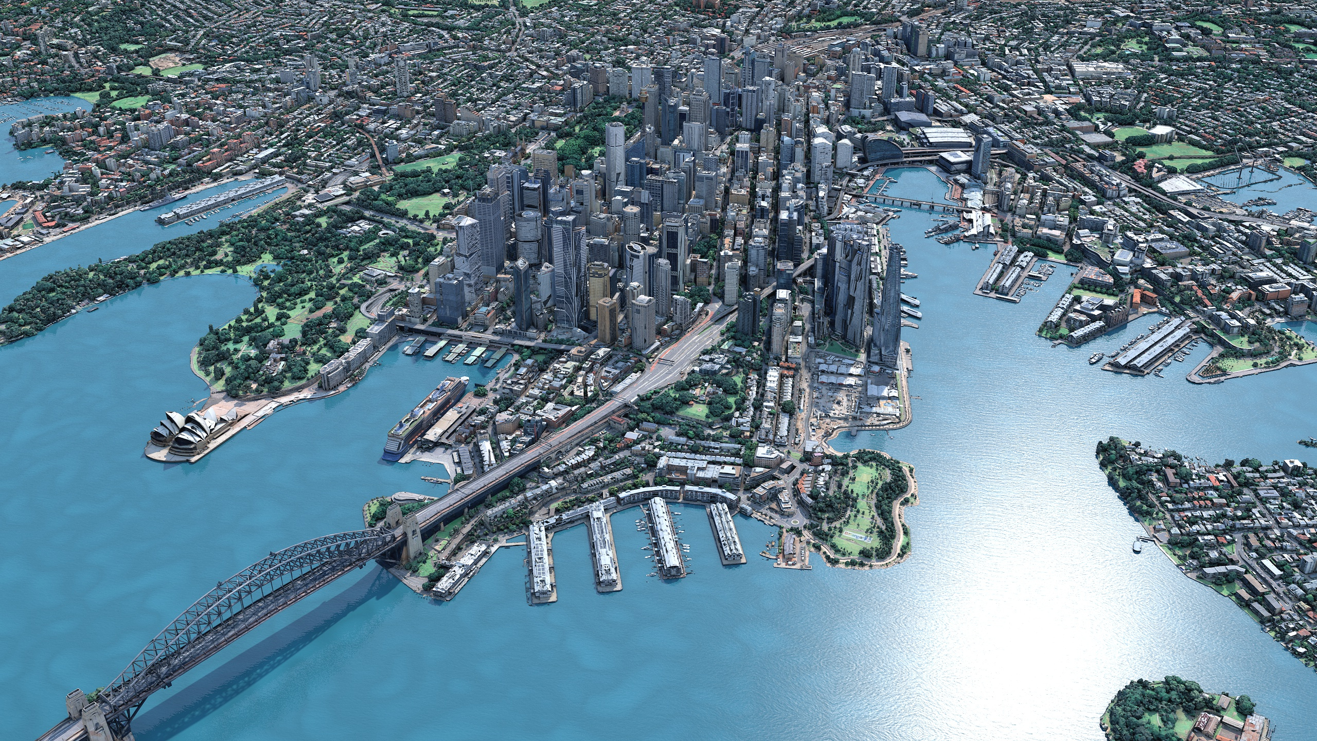 Sydney City 3D Scan Model 3D Model 3D Model