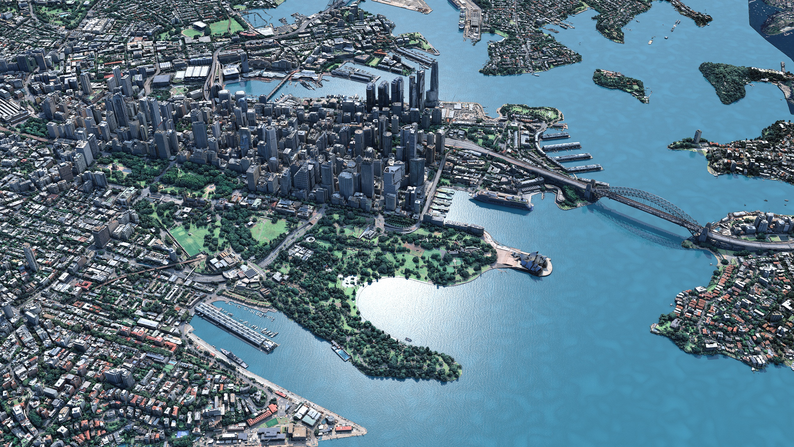Sydney City 3D Scan Model 3D Model 3D Model