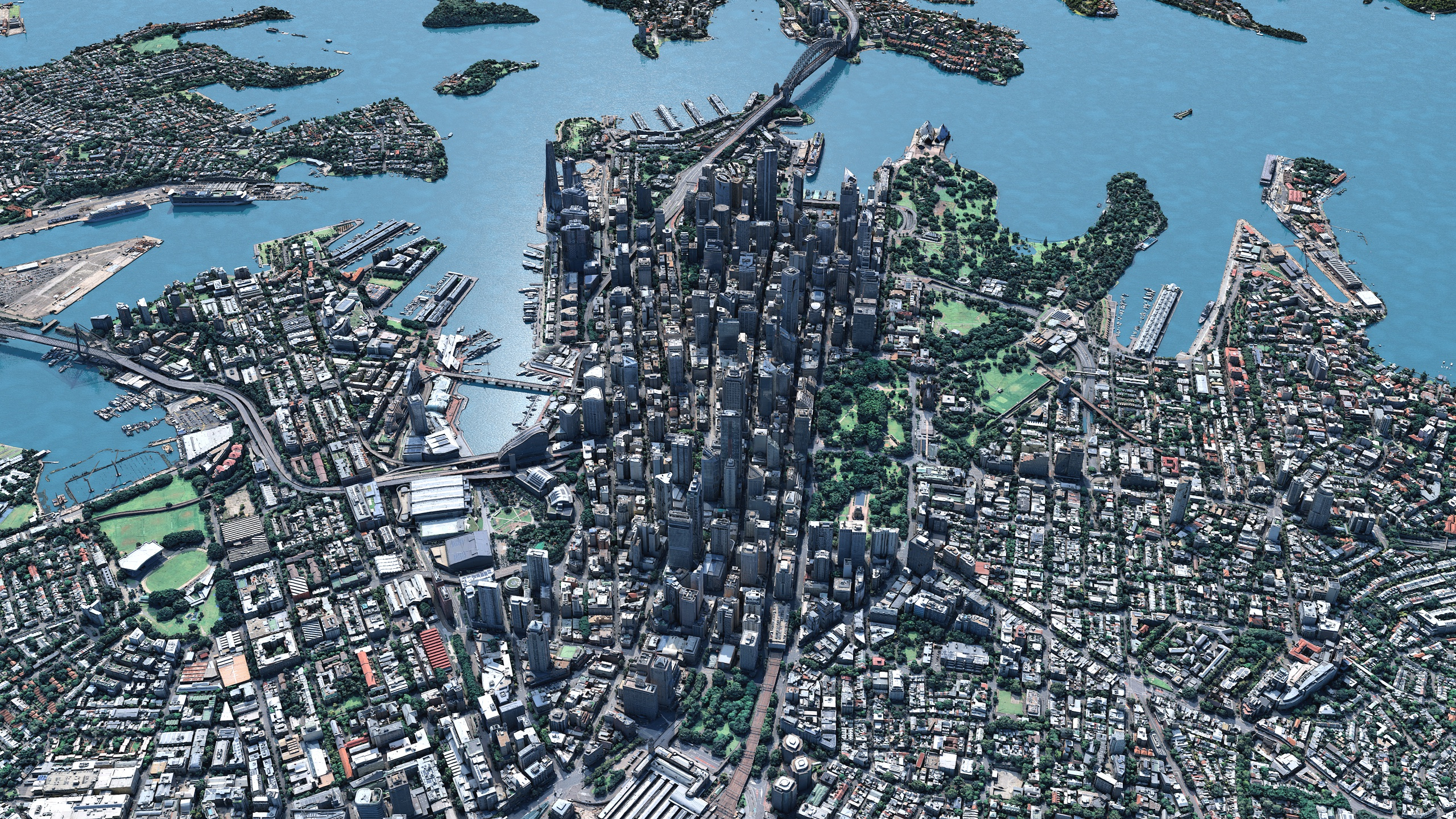 Sydney City 3D Scan Model 3D Model 3D Model