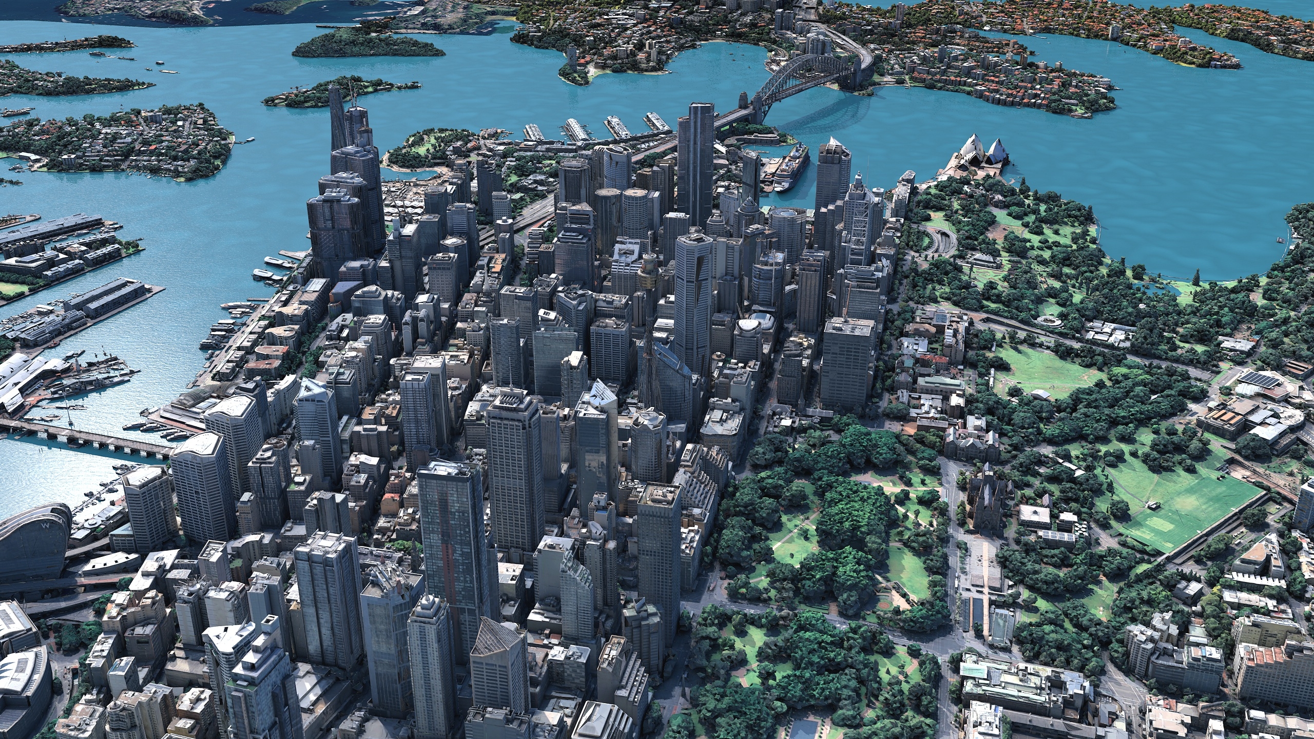 Sydney City 3D Scan Model 3D Model 3D Model