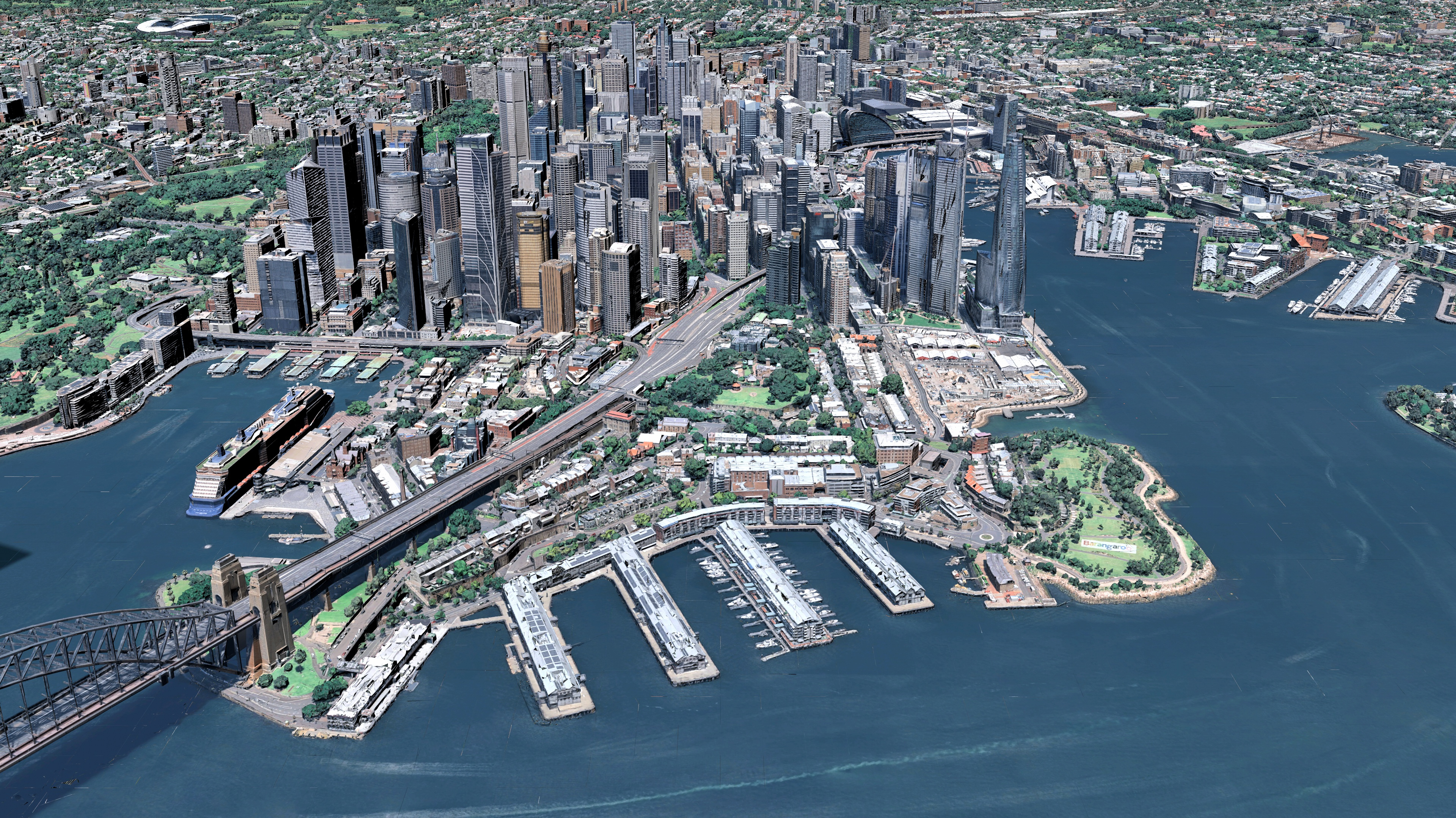 Sydney City 3D Scan Model 3D Model 3D Model