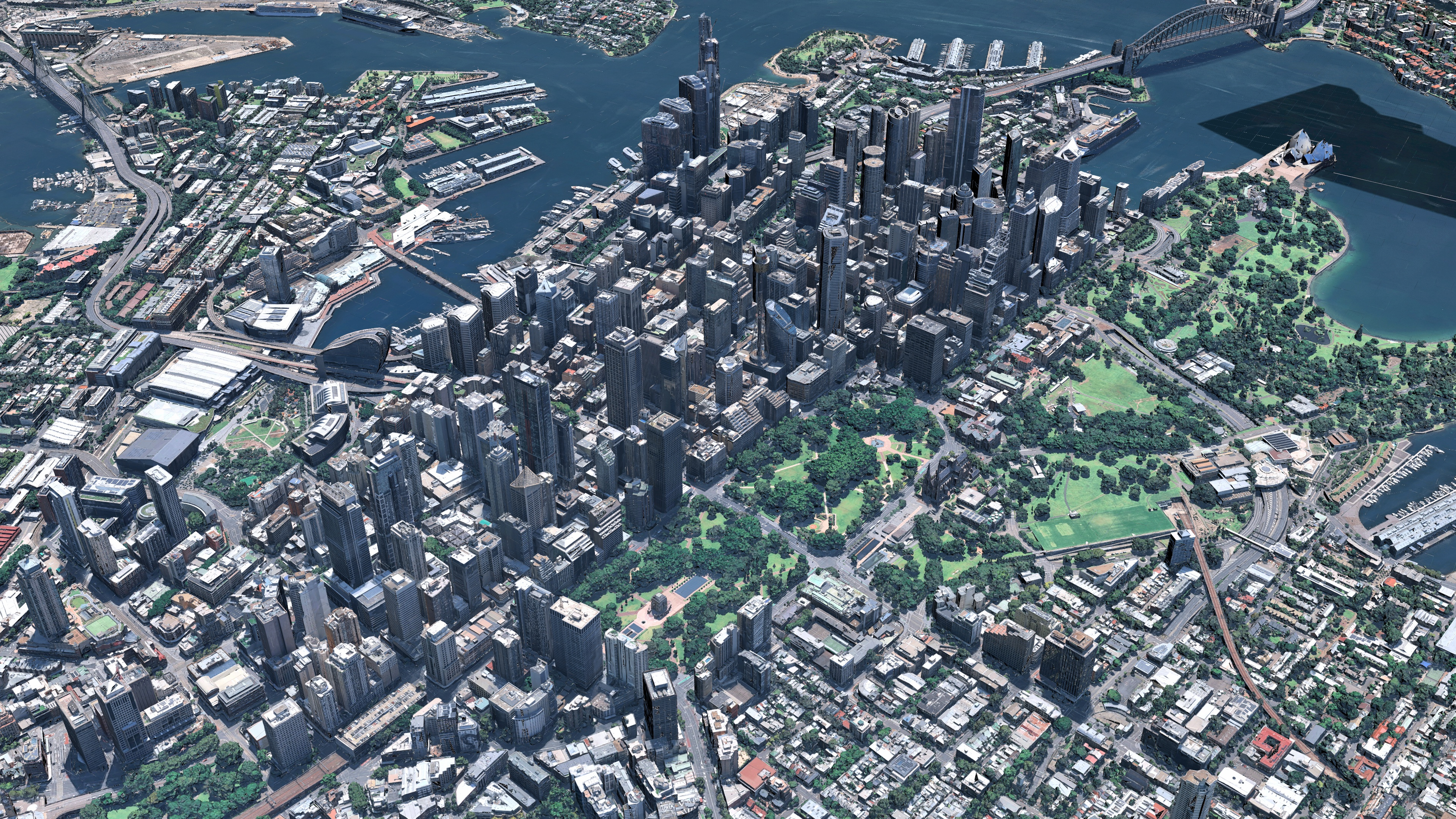 Sydney City 3D Scan Model 3D Model 3D Model