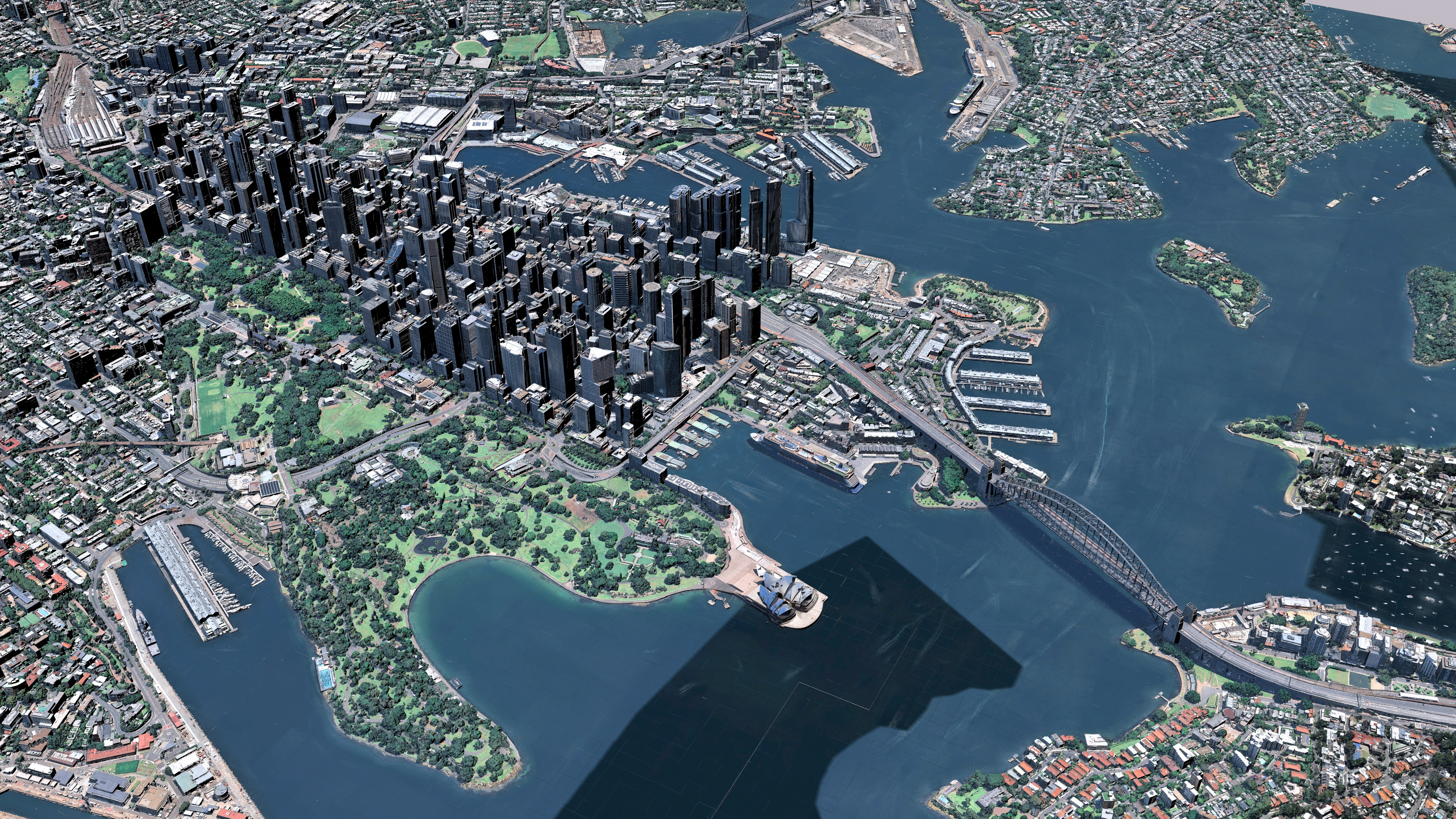 Sydney City 3D Scan Model 3D Model 3D Model
