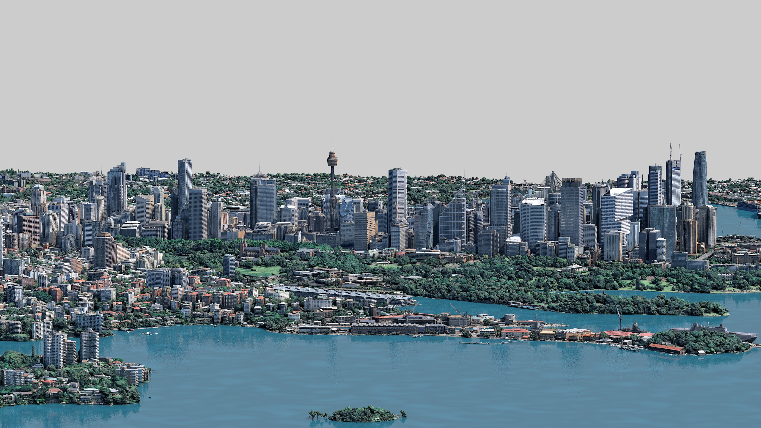 Sydney City 3D Scan Model 3D Model 3D Model