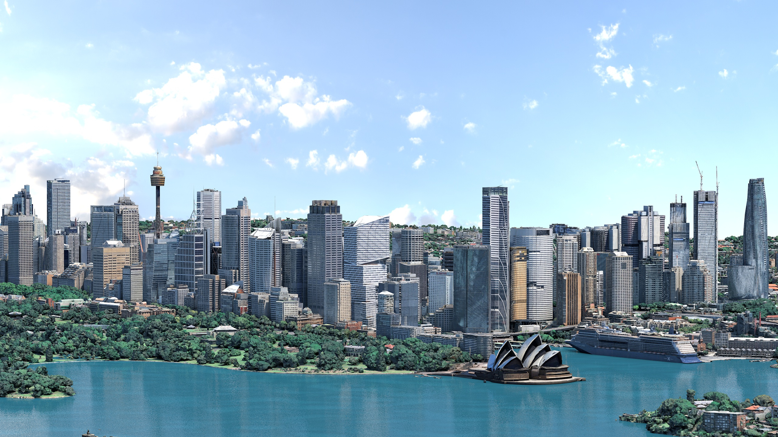 Sydney City 3D Scan Model 3D Model 3D Model