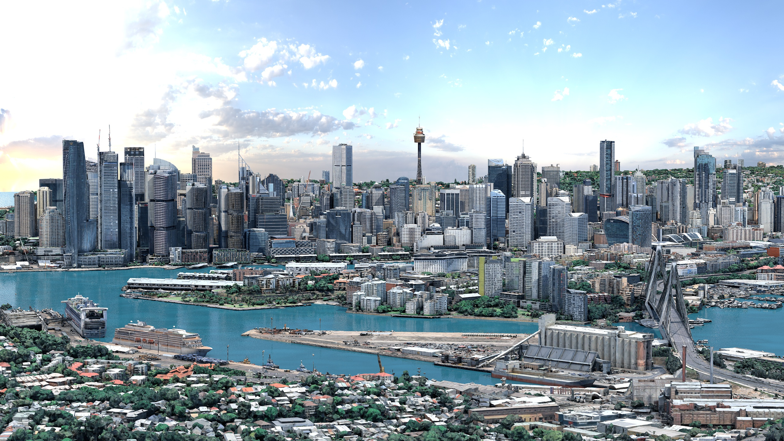 Sydney City 3D Scan Model 3D Model 3D Model