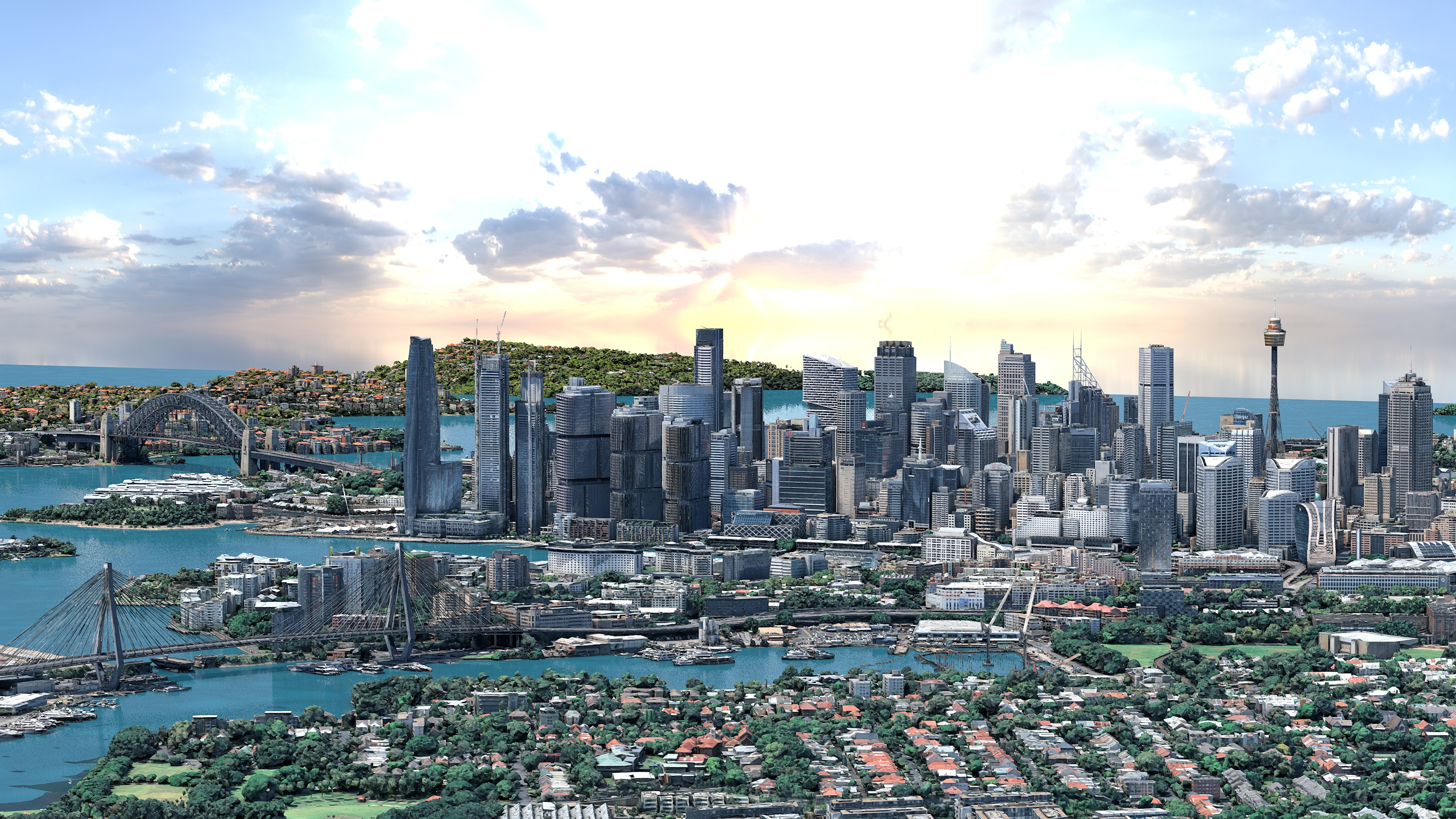 Sydney City 3D Scan Model 3D Model 3D Model